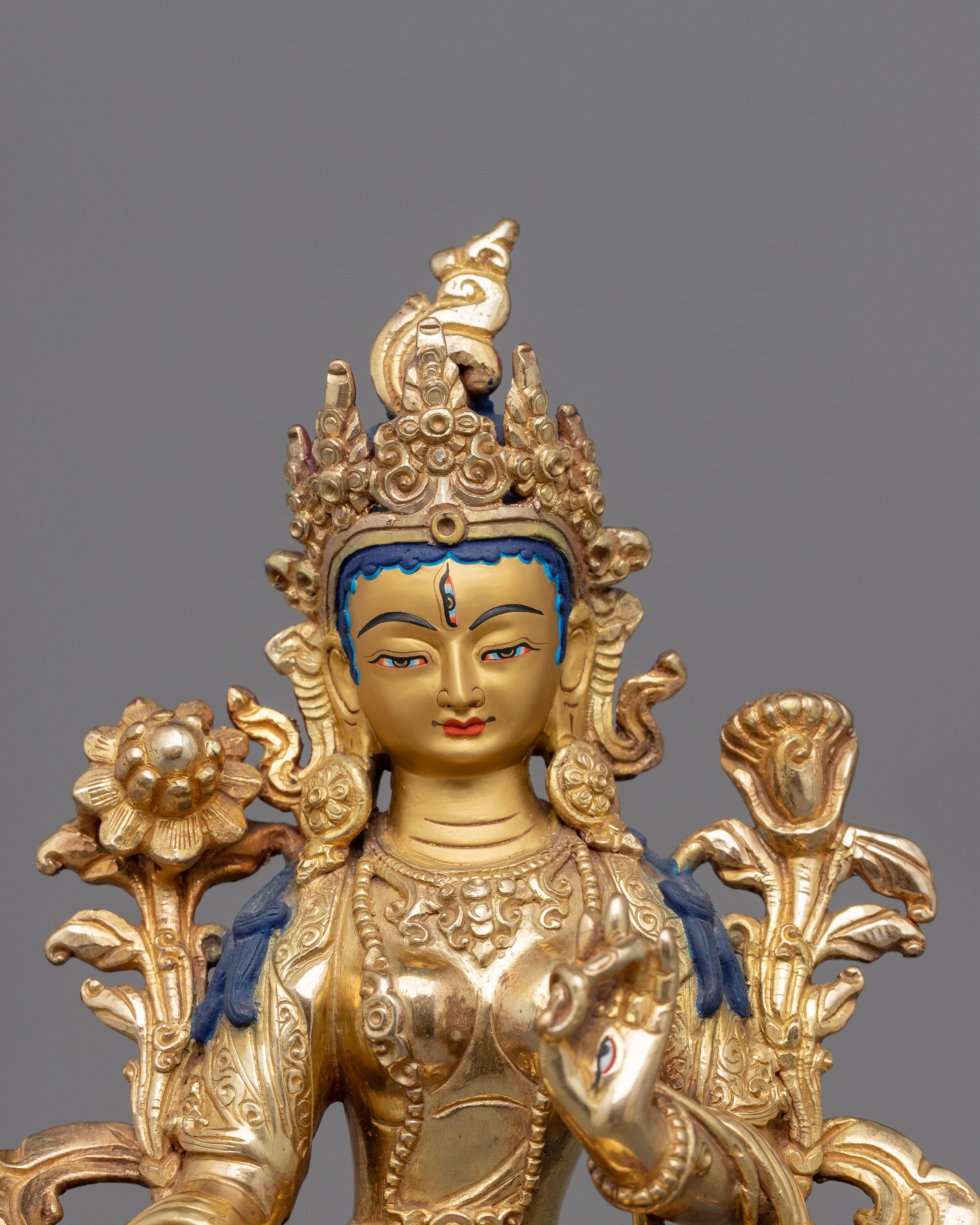 White Tara Long Life Deity | Handmade in Nepal
