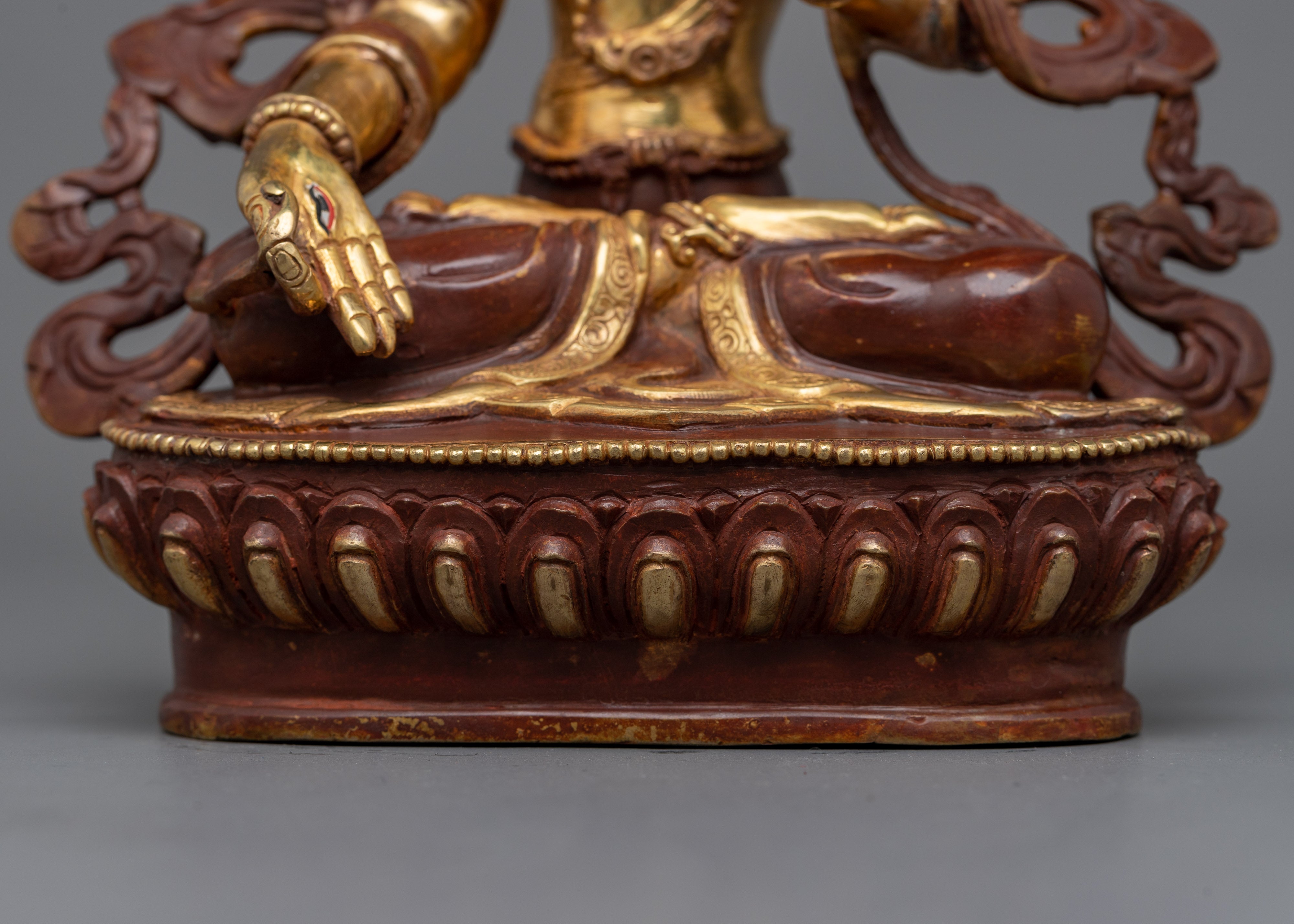 White Tara Sculpture | The Female Buddha of Longevity