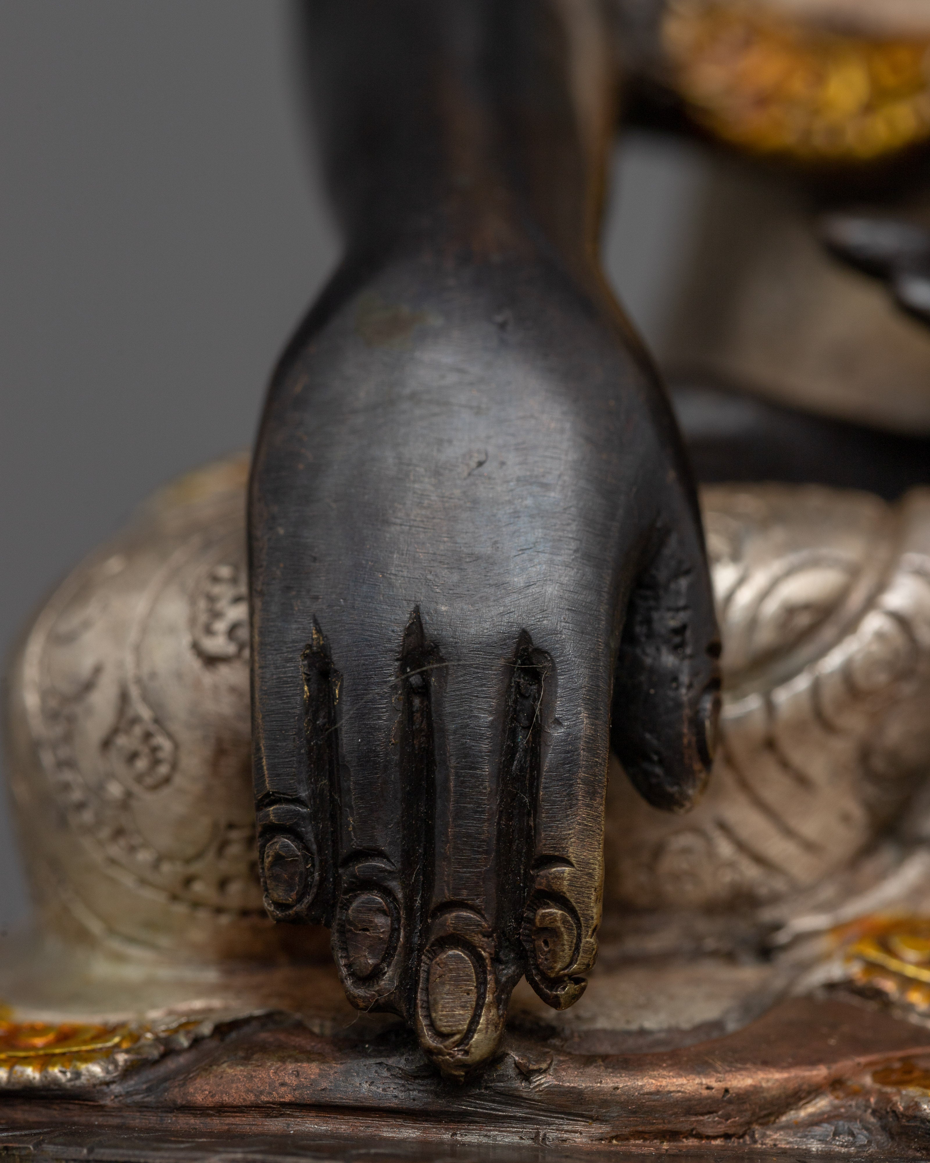 Shakyamuni Buddha Statue 9 Inch | Crowned Siddhartha Gautam
