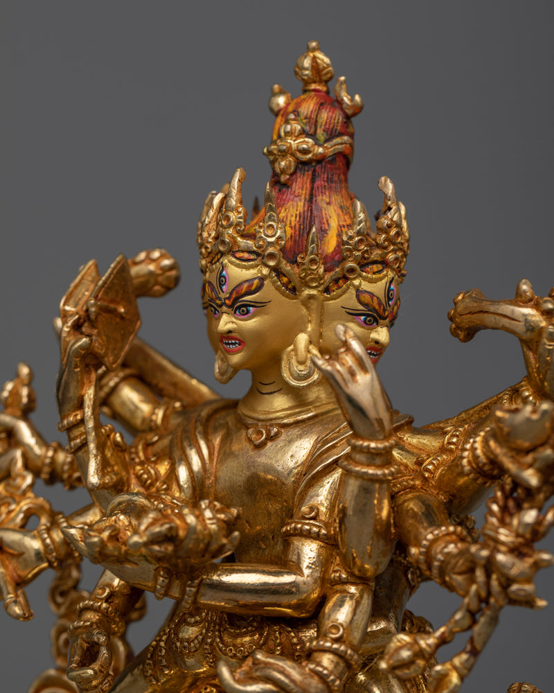 12-Armed Chakrasamvara Statue | Reveal the Divine Yidam