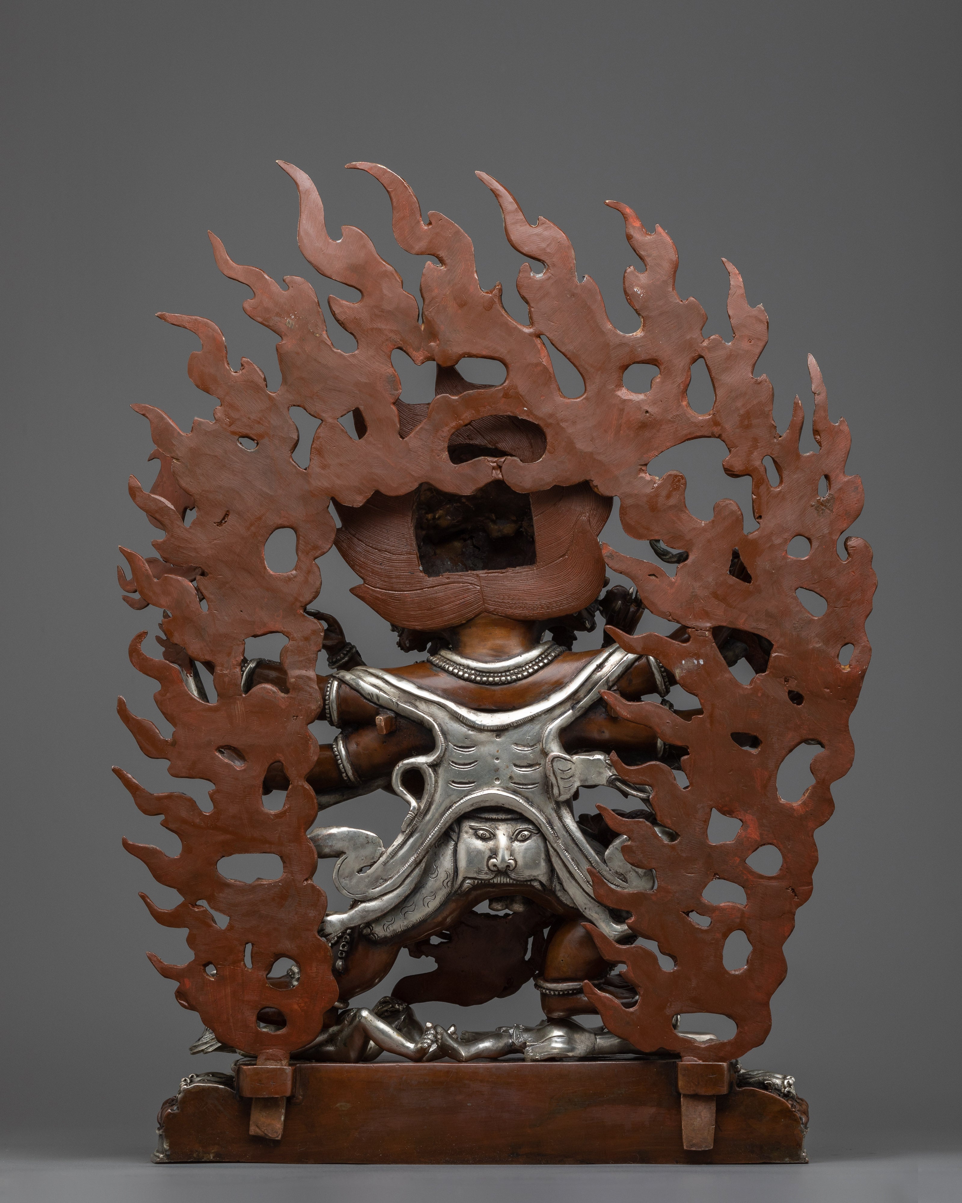 Hayagriva Silver Plated Statue