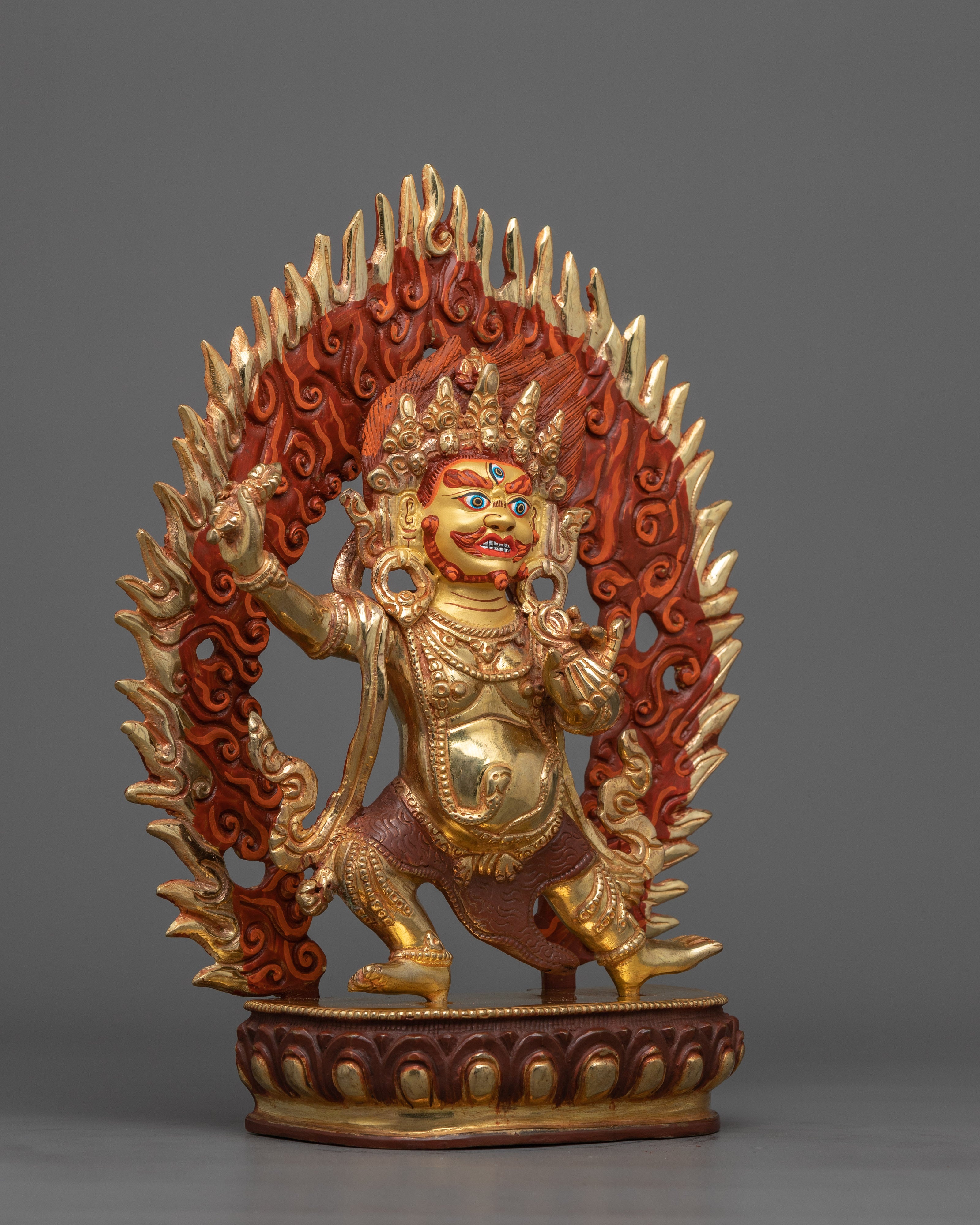 Vajrapani Gold Statue