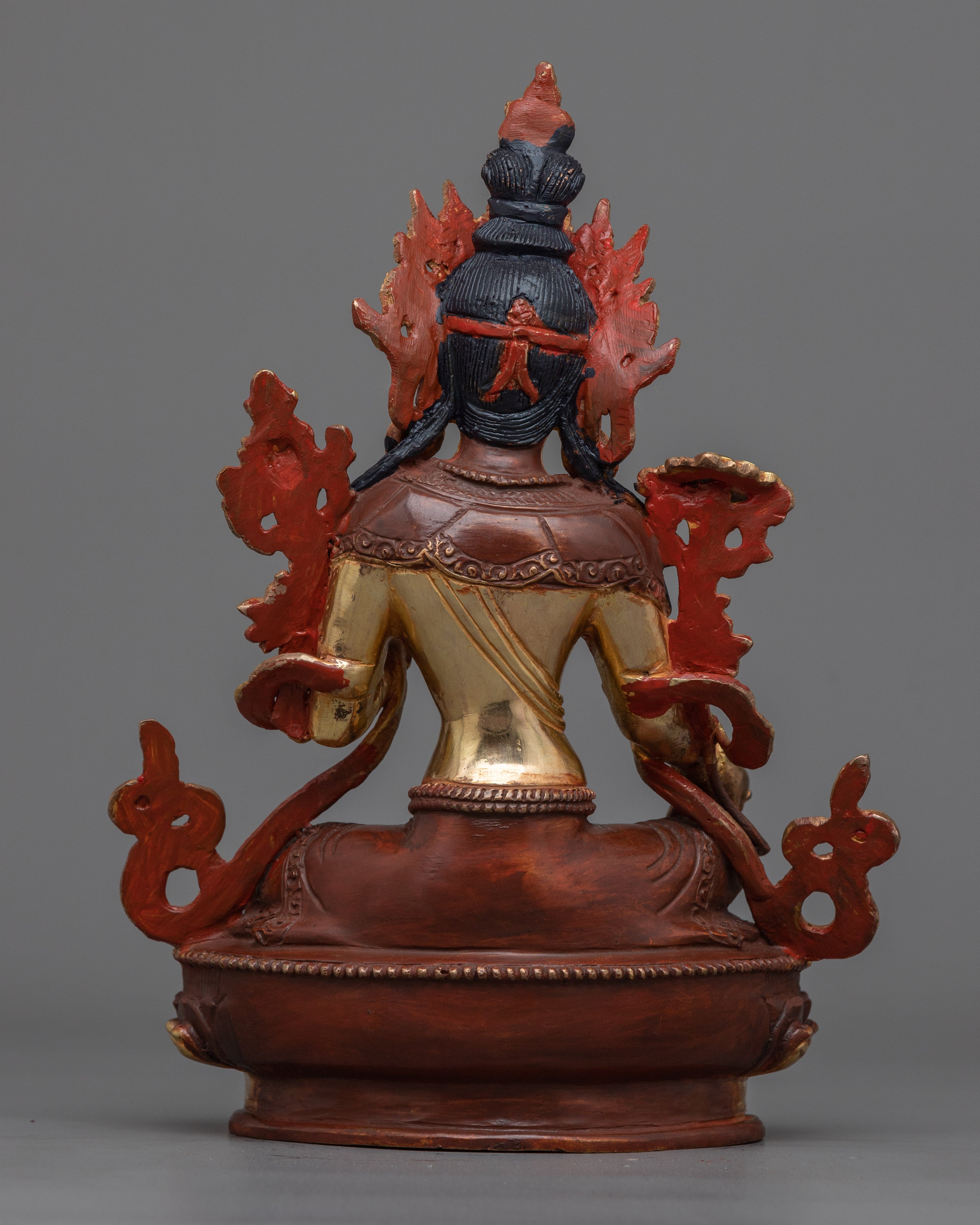 Green Tara 9 Inch Statue