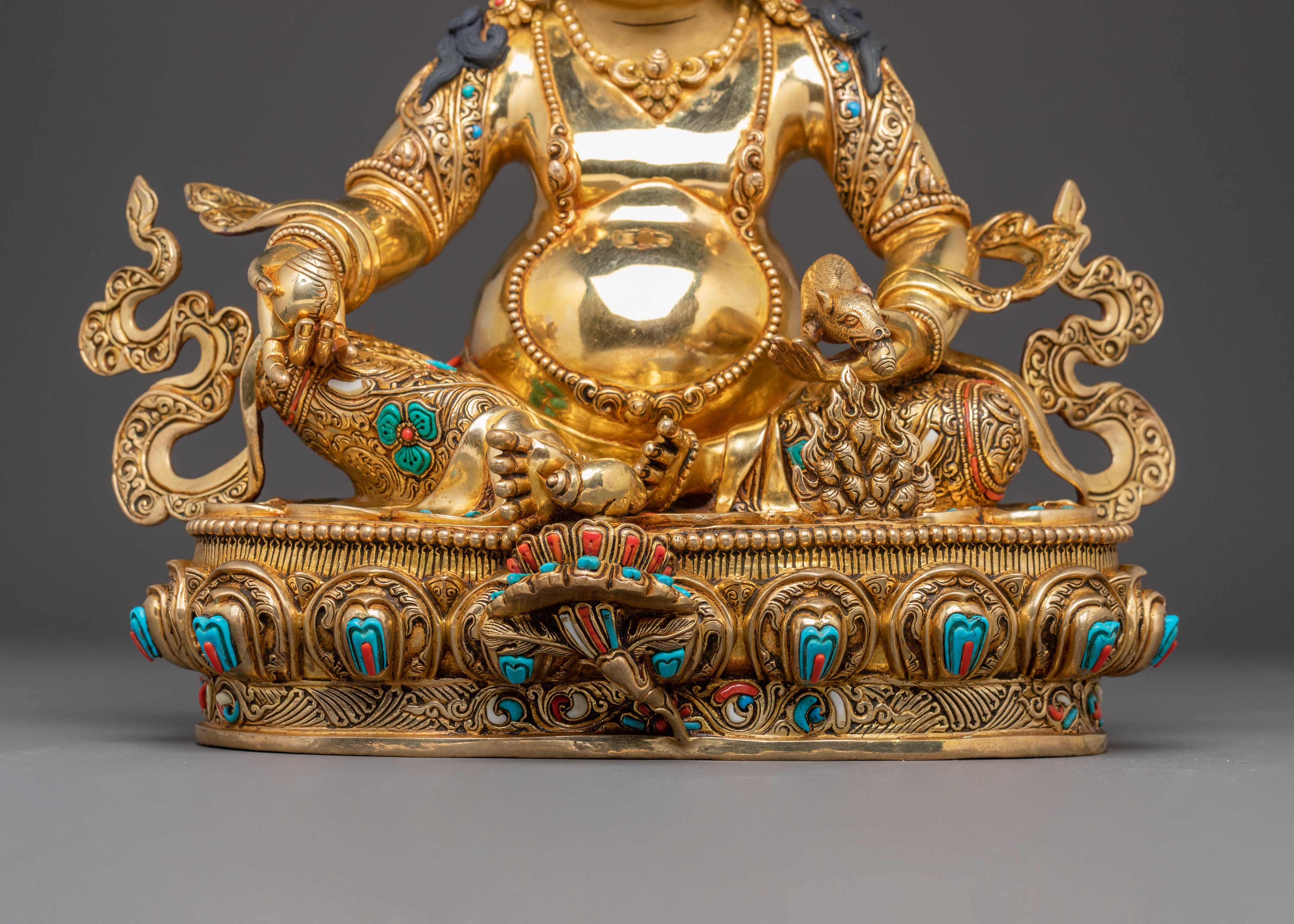 Figurine of Wealth Icon Dzambhala | Guardian of Prosperity