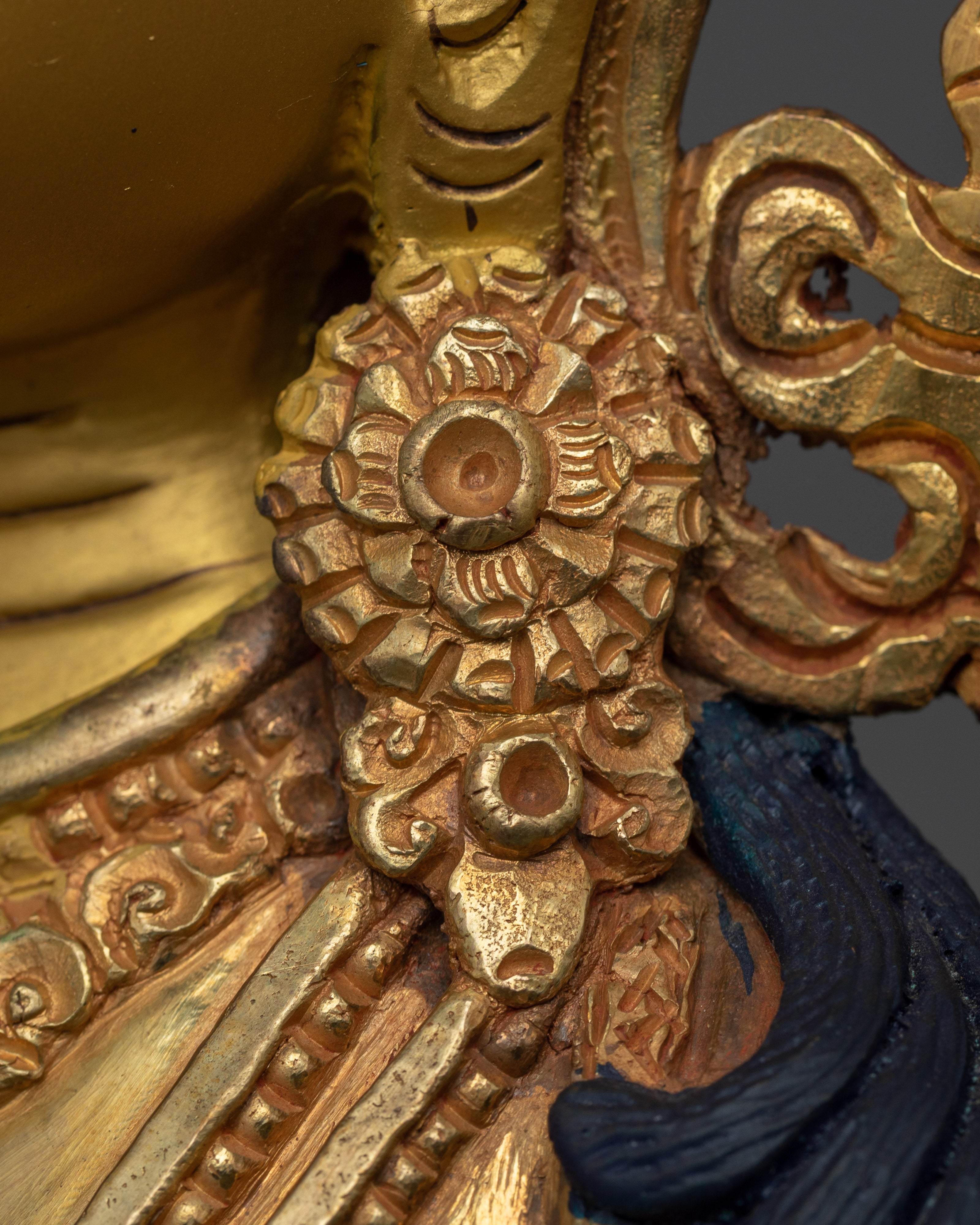 Vajrasattva 12.5 Inch Statue | Tibetan Dorjé Sempa Deity