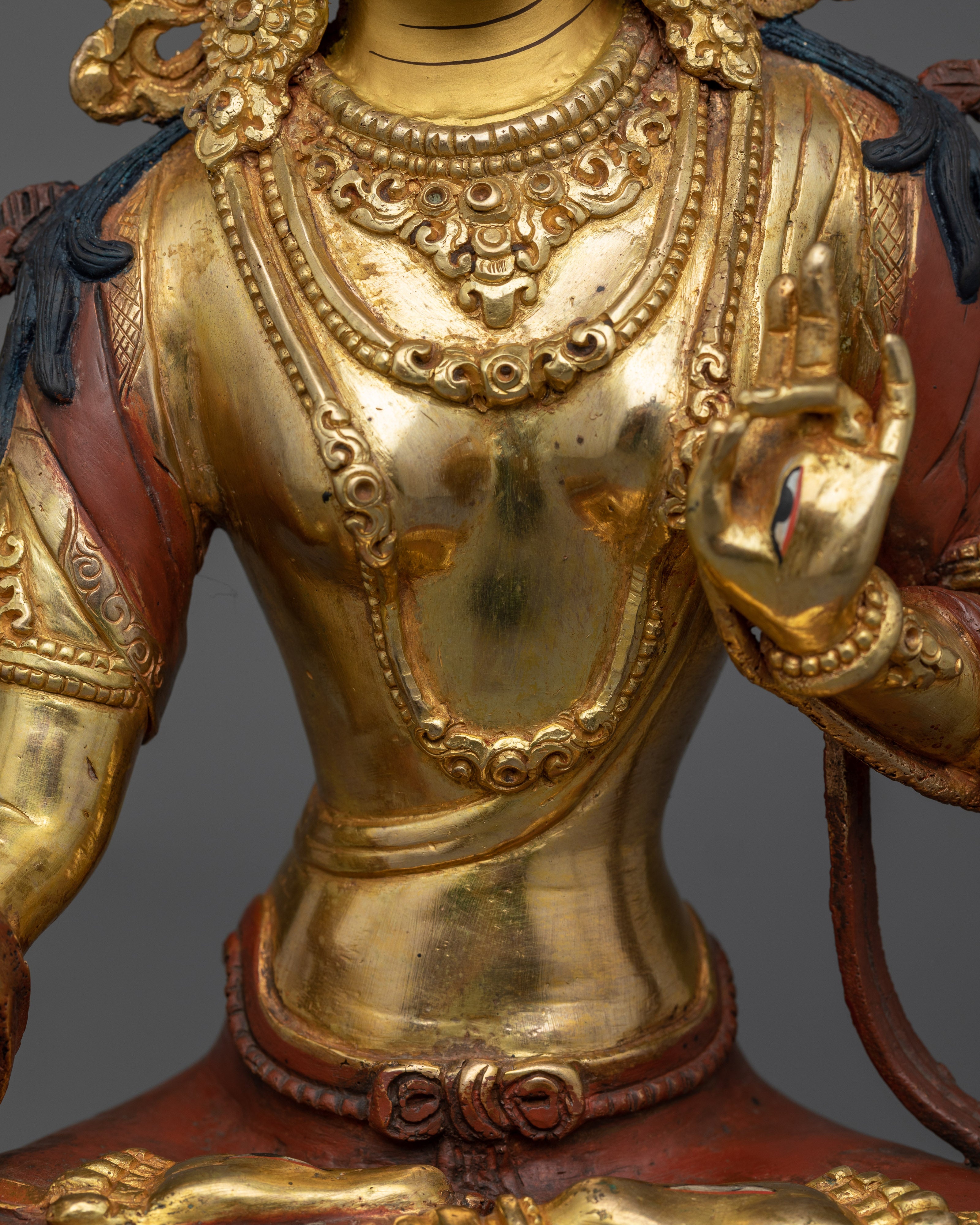 White Tara Long Life Statue | Female Enlightened Deity