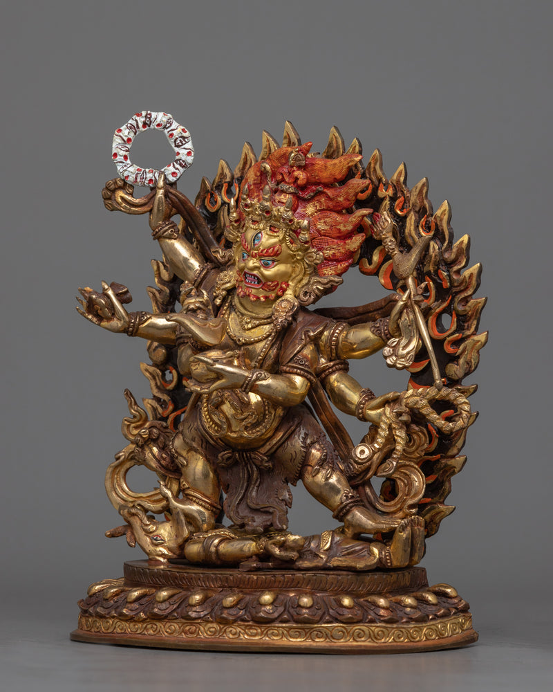 The Six-Armed Mahakala, a Symbol of Protection | Discover the Potent Energy