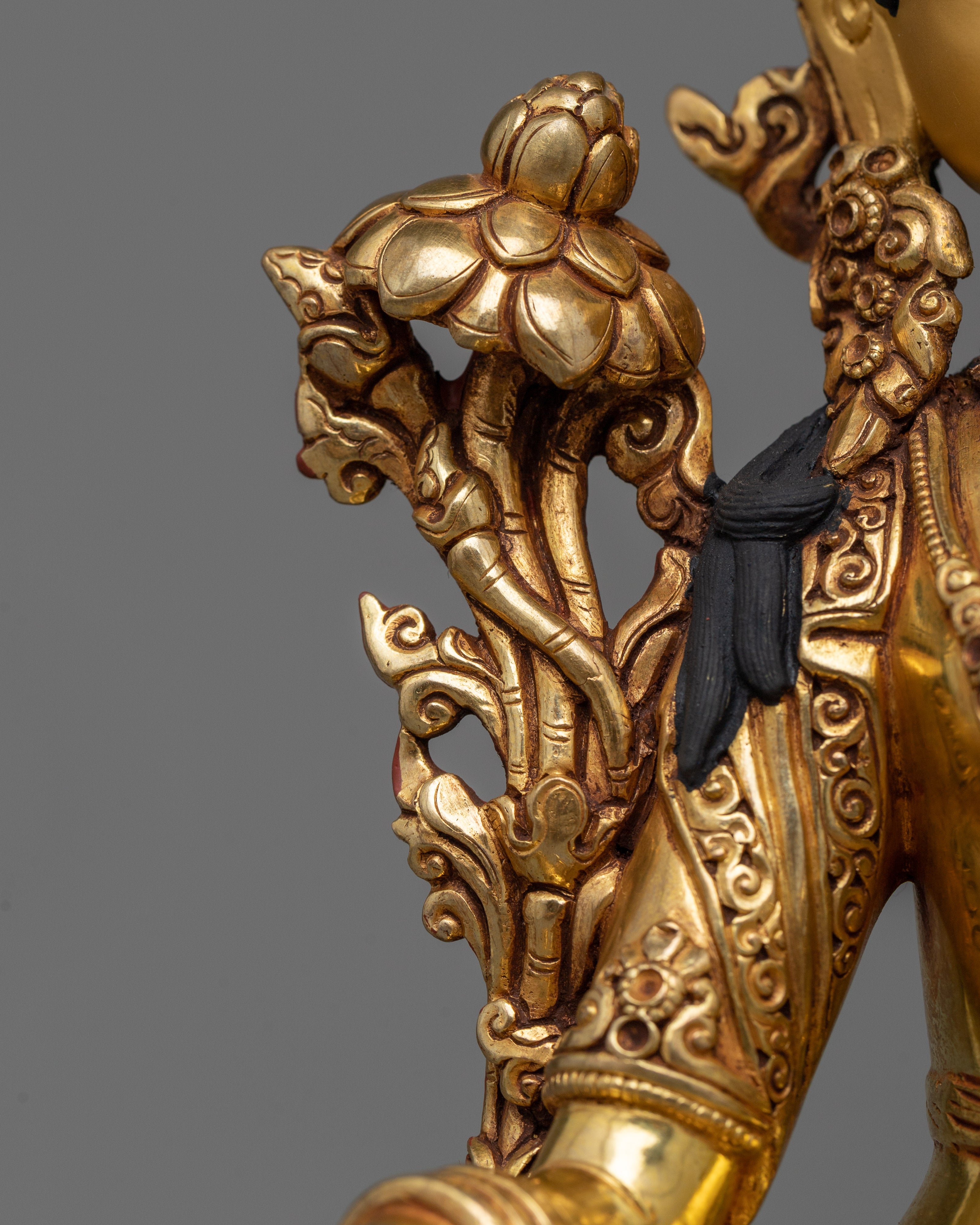 Premium Green Tara Statue | 10.6 Inches Female Enlightened Being