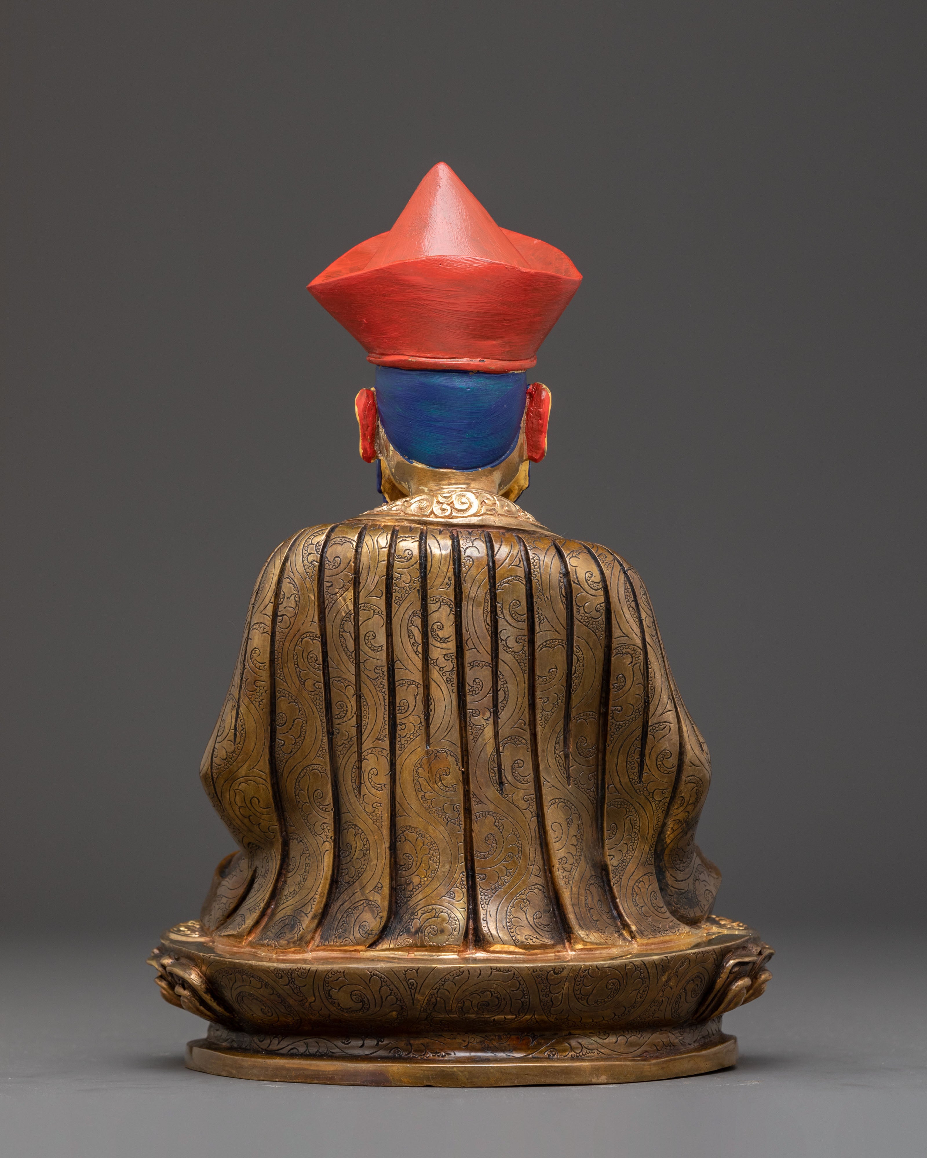 Handmade Statue of Guru Shapdum | Buddhist Master Sculpture