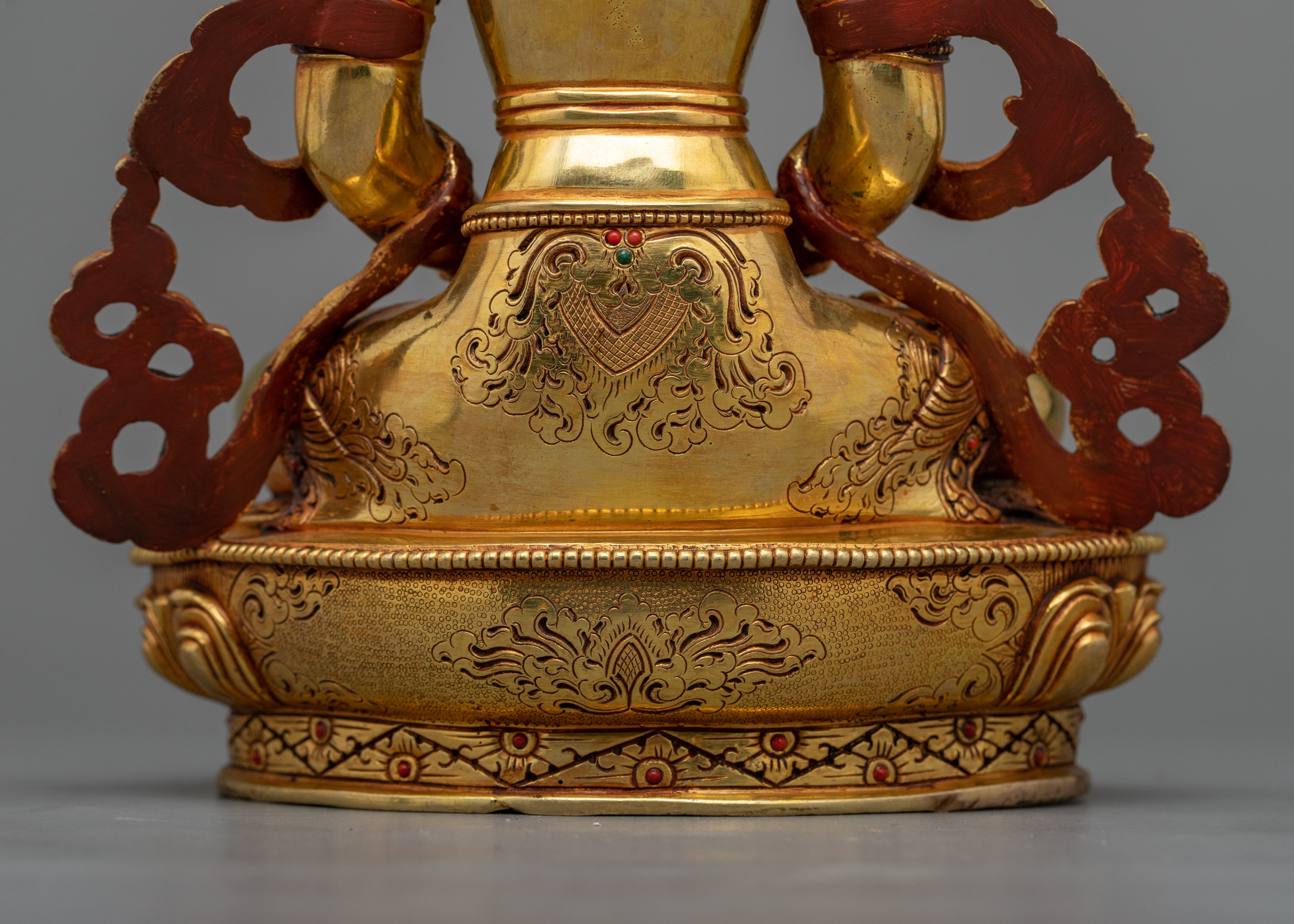 Amitayus 11 Inches Statue | Handmade by Skilled Nepali Artists