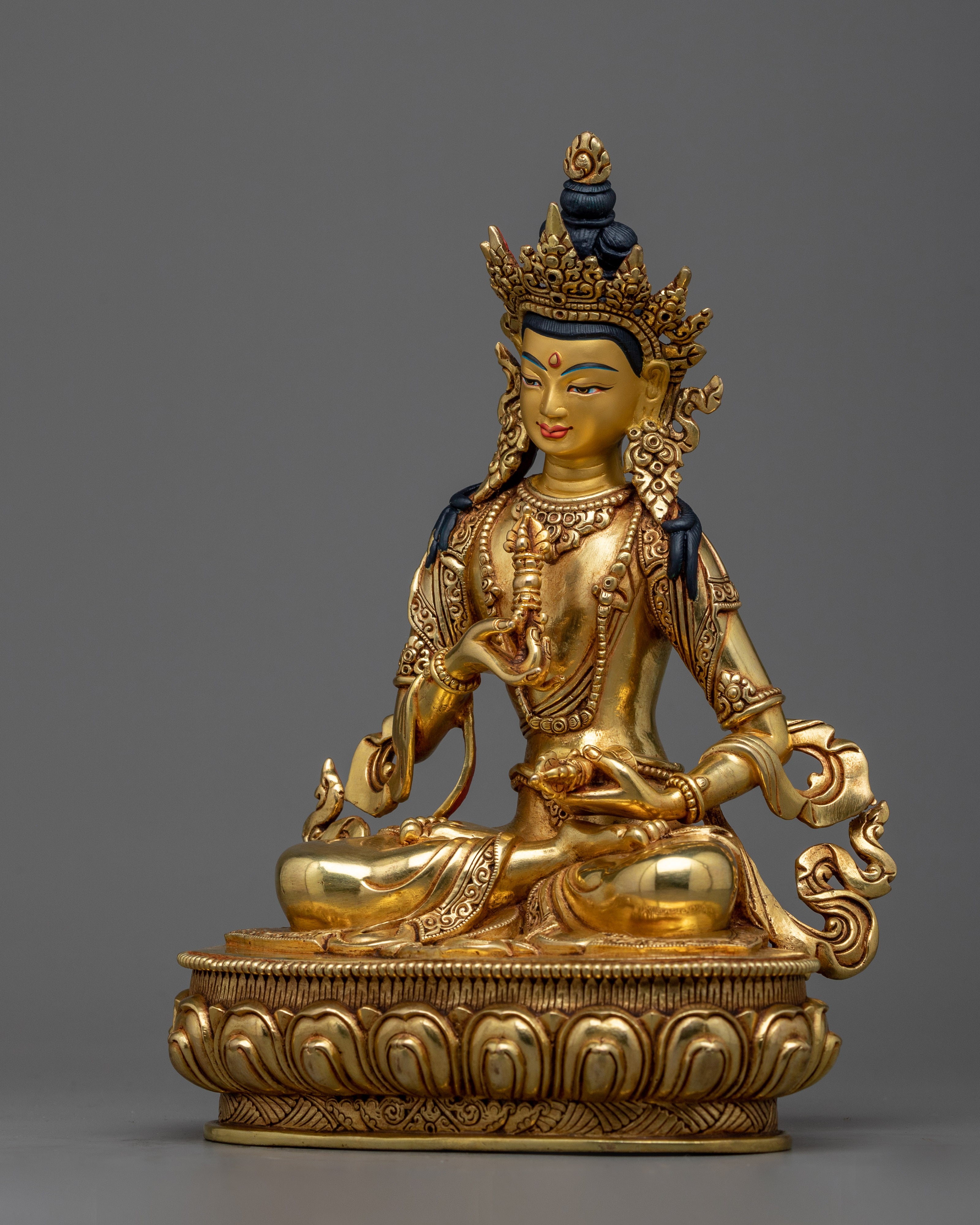 Vajrasattva Golden Statue | Handcrafted by Master Artists