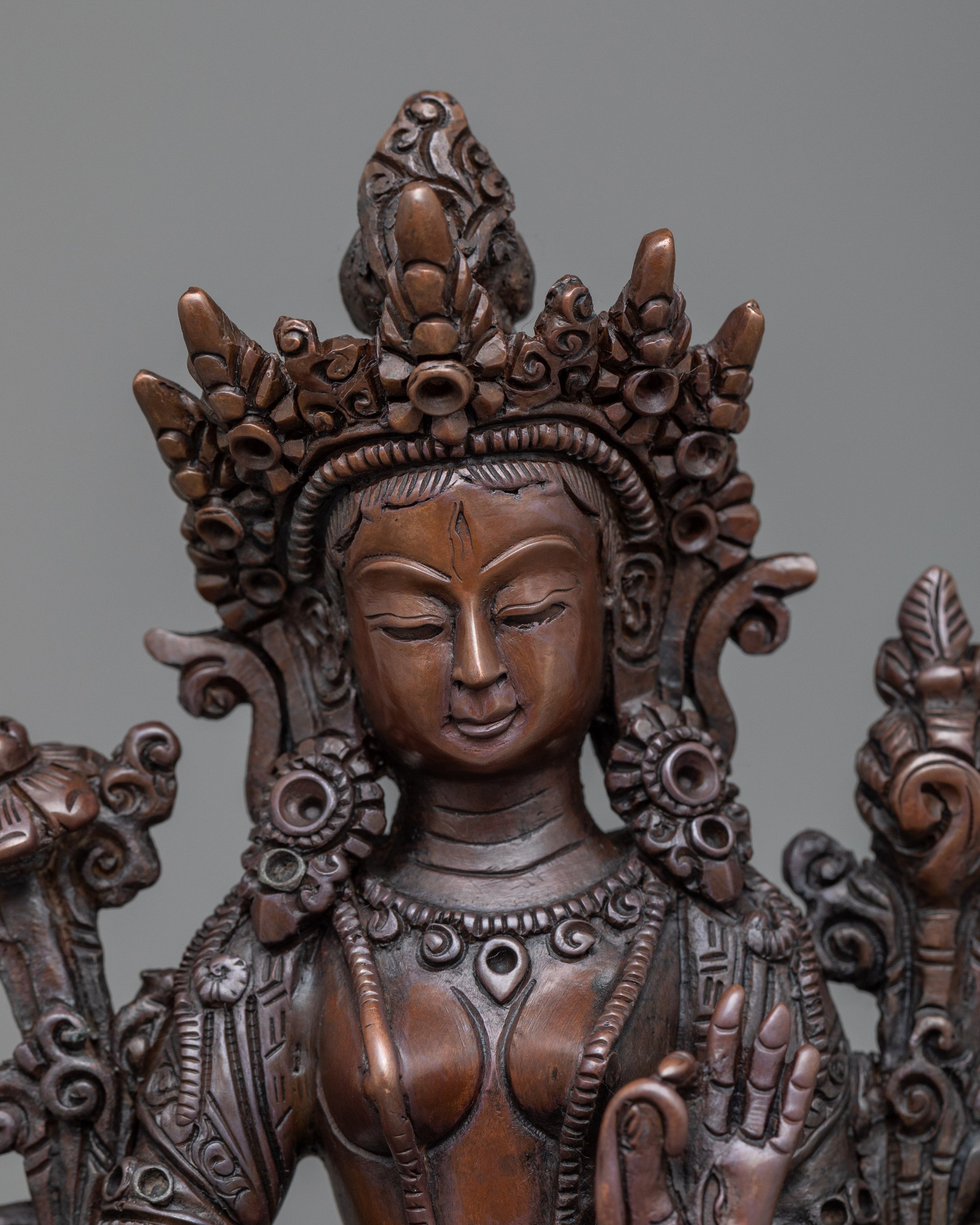 Serenity with the White Tara Bodhisattva | A Beacon of Longevity and Compassion