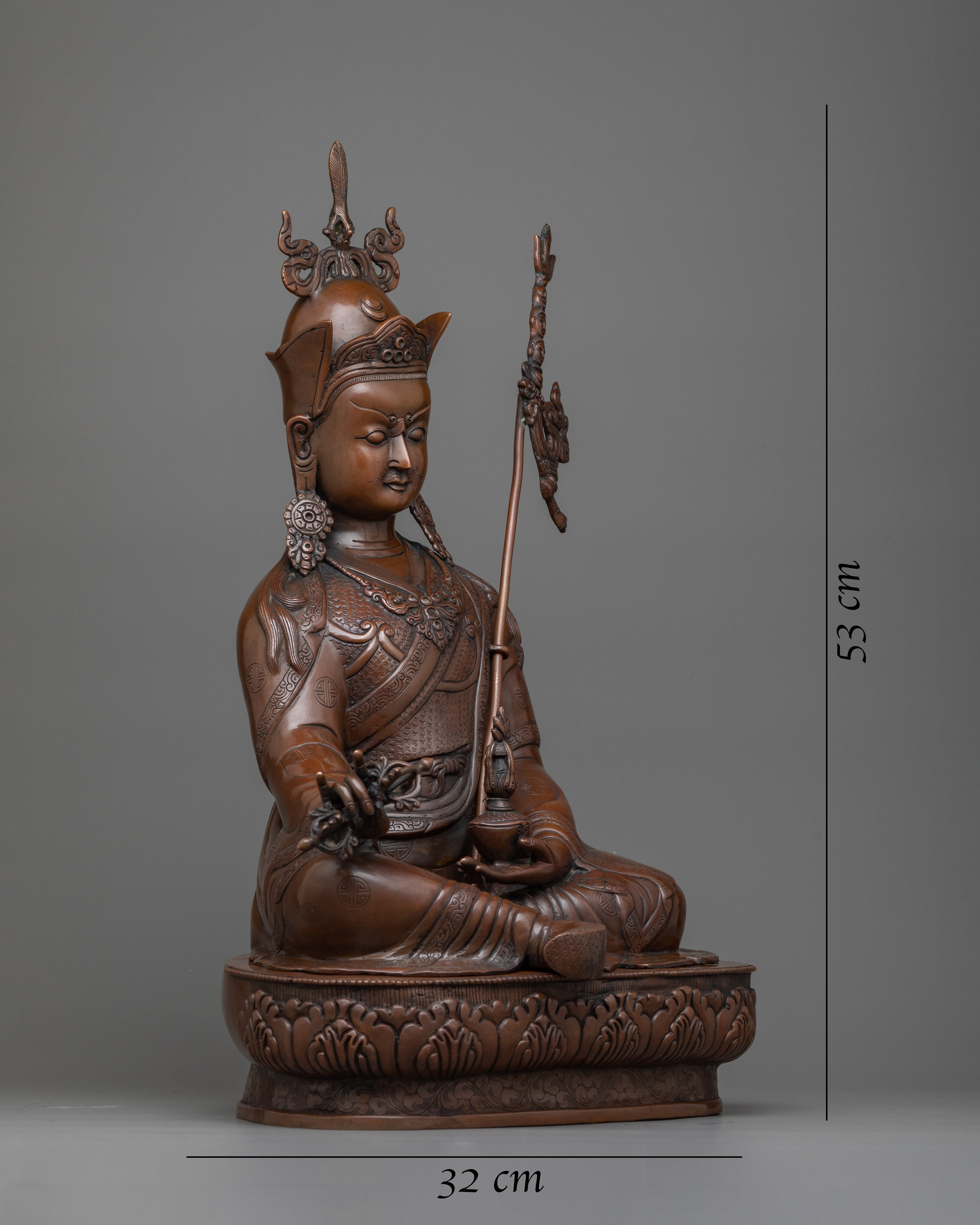 Guru Rinpoche Statue 20.8 Inches
