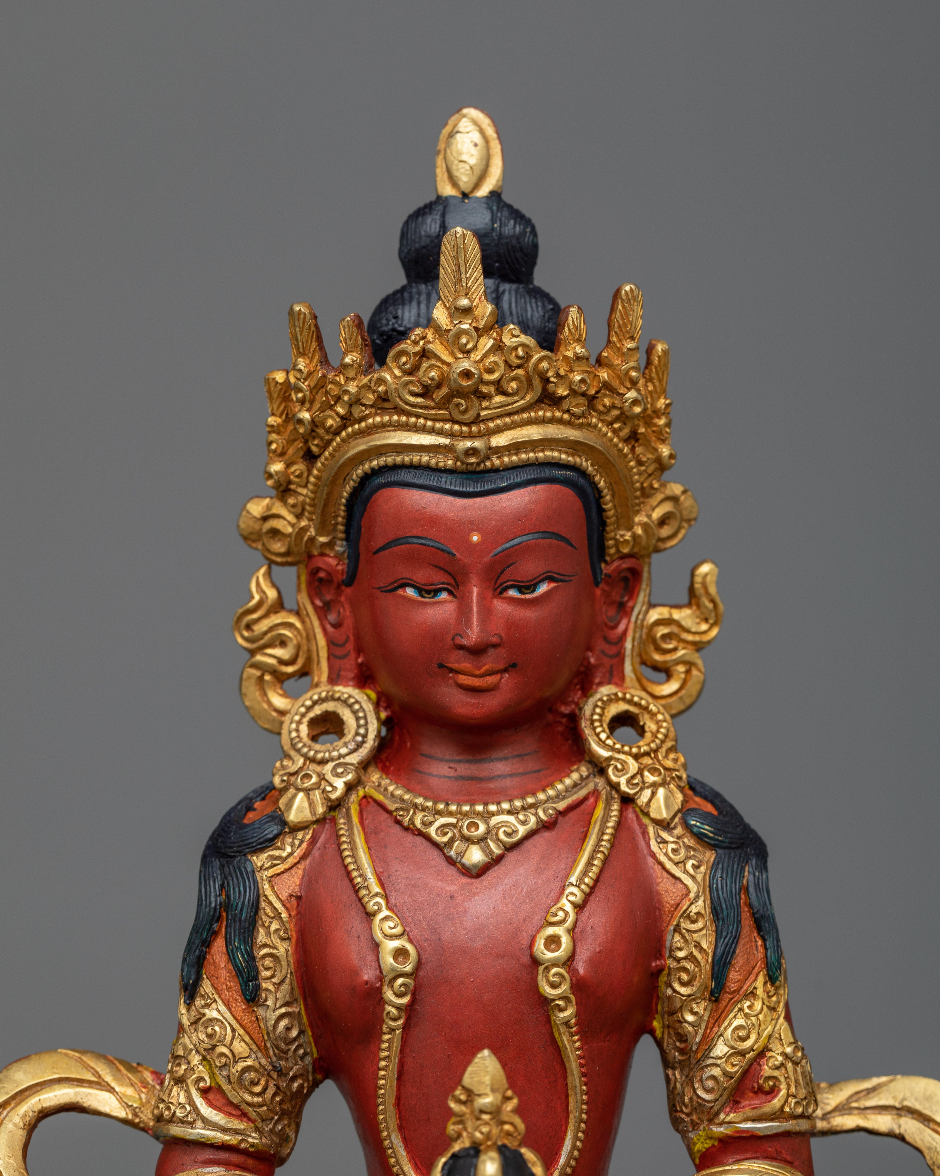 22cm Amitayus Buddha Statue | Buddha of Infinite Life