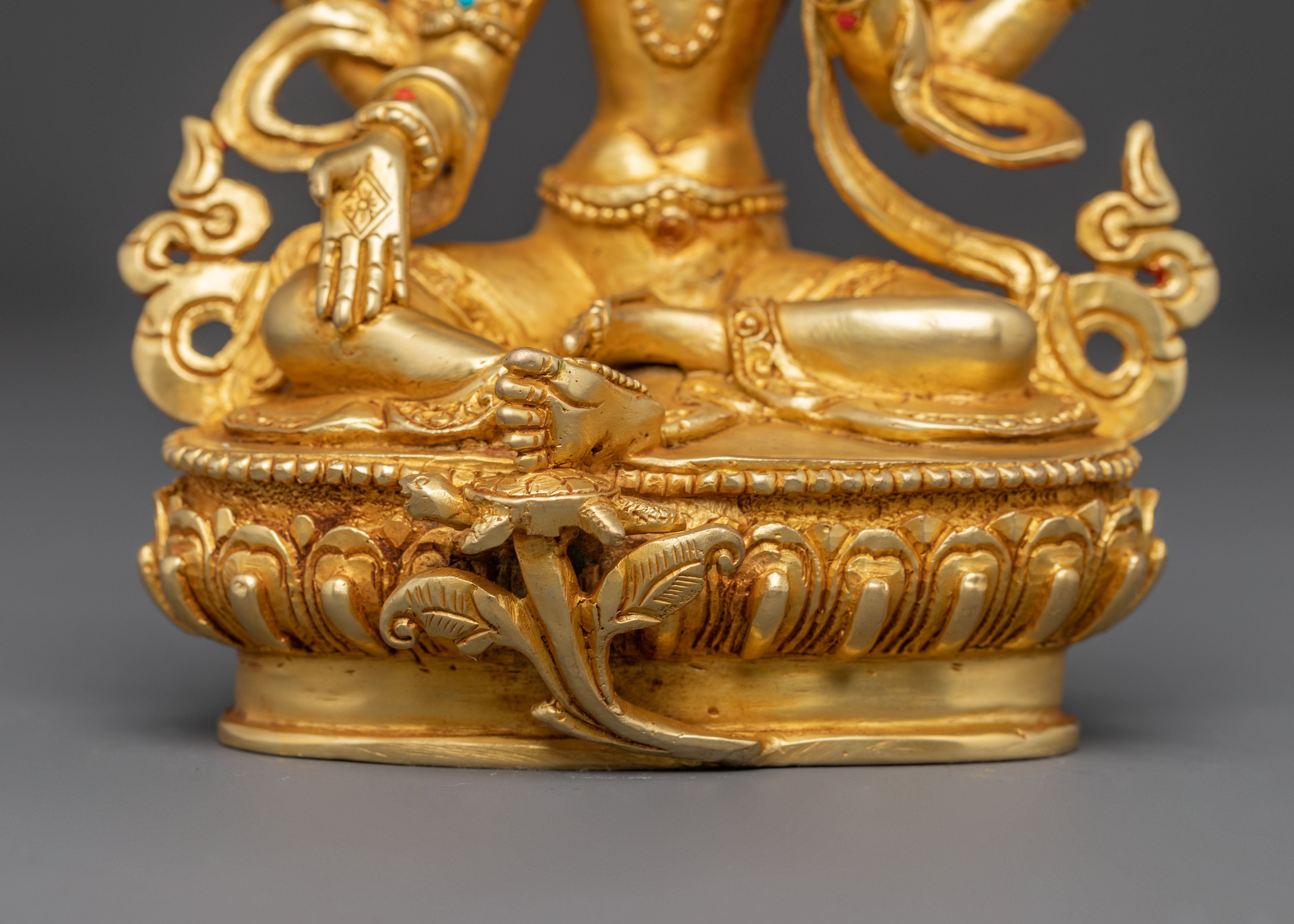 Laxmi Devi Golden Statue | Hindu Goddess of Wealth and Prosperity