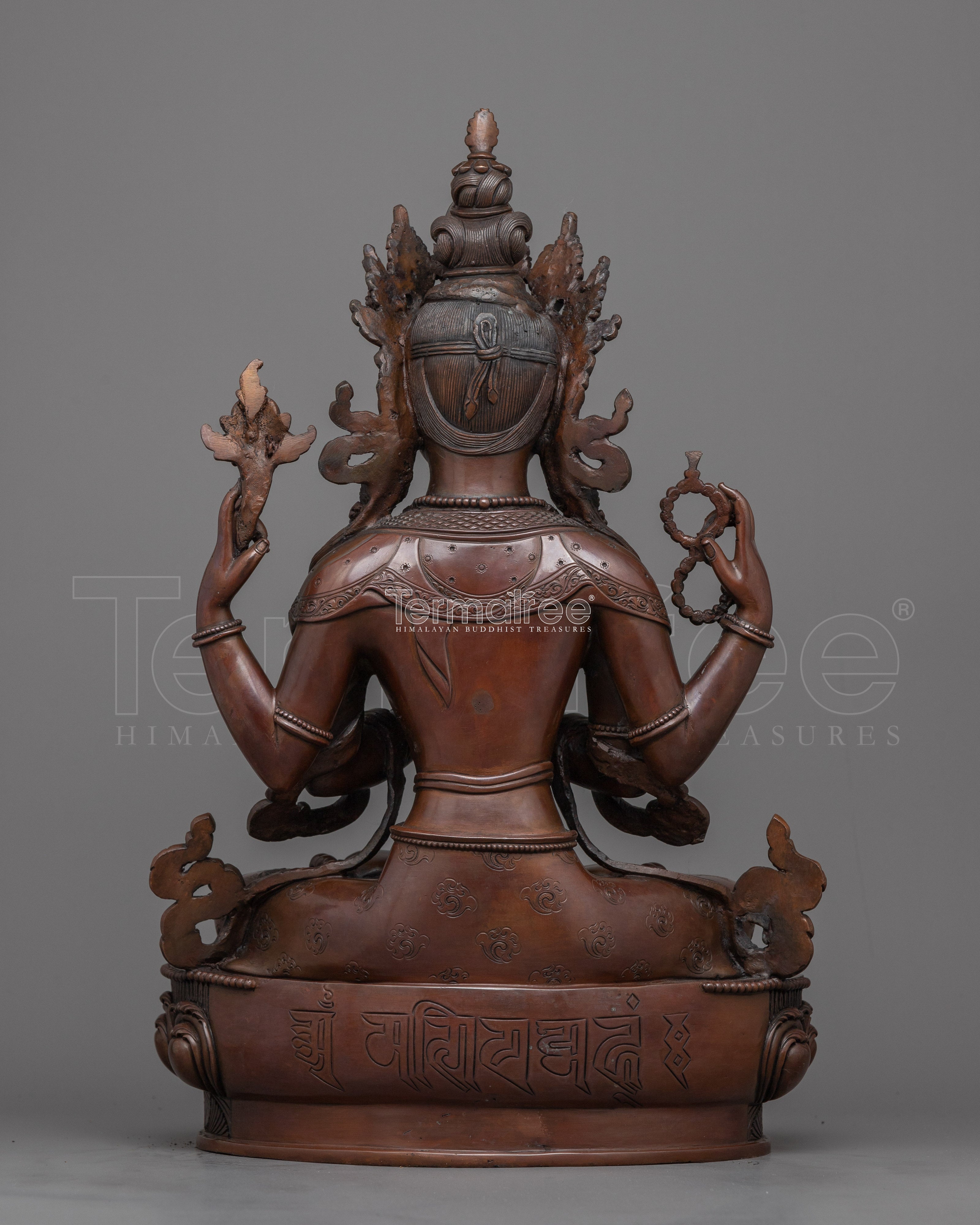 Divine Chenrezig Meditation Statue | A Beacon of Compassion & Harmony