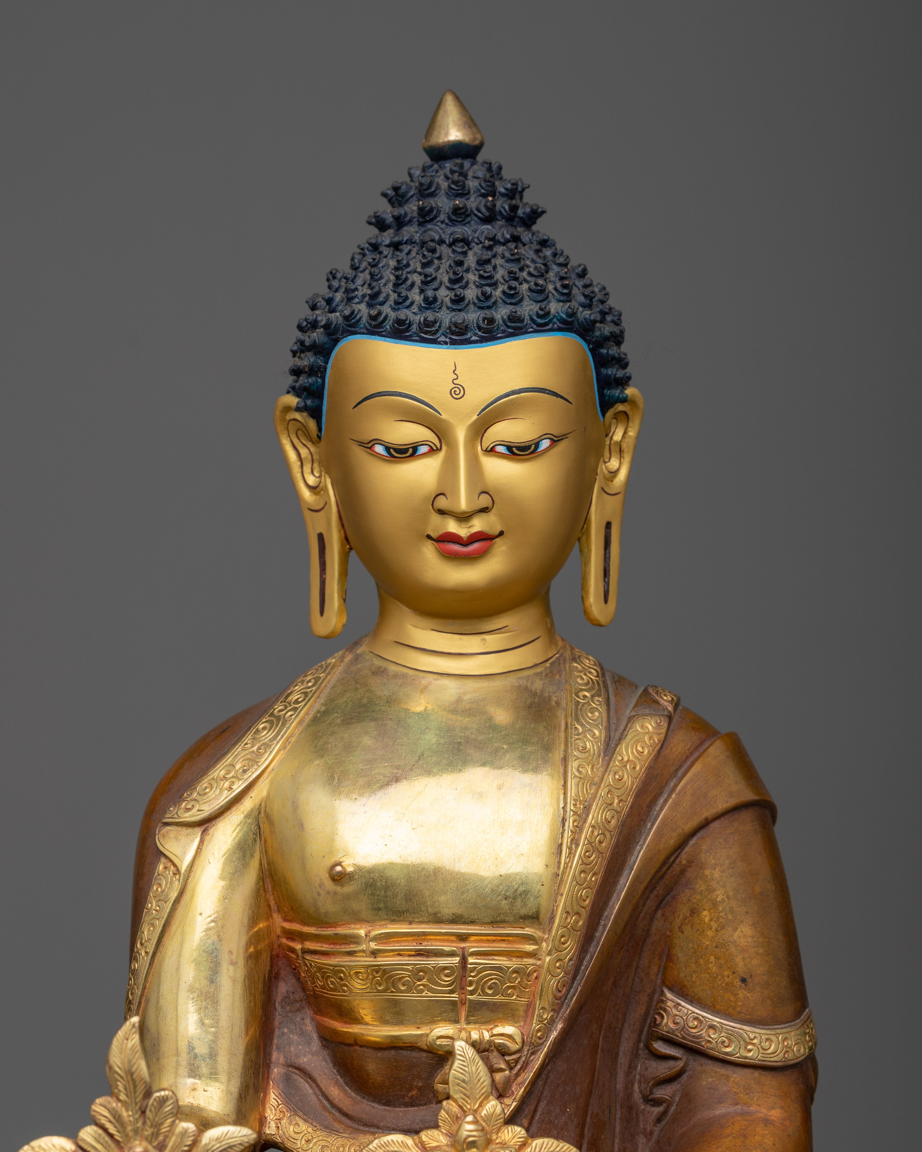 The Healing Medicine Buddha Sadhana Sculpture | A Beacon of Wellness and Serenity
