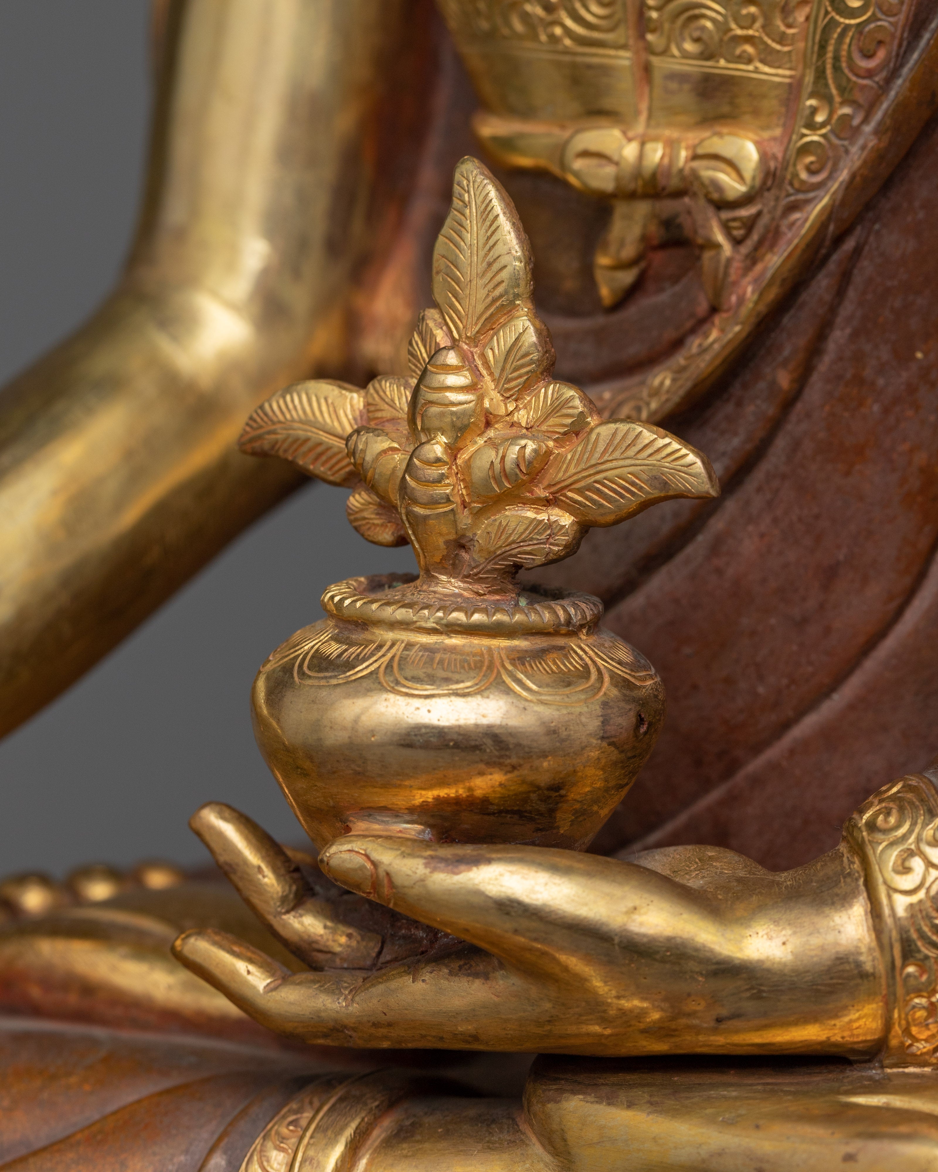 The Healing Medicine Buddha Sadhana Sculpture | A Beacon of Wellness and Serenity