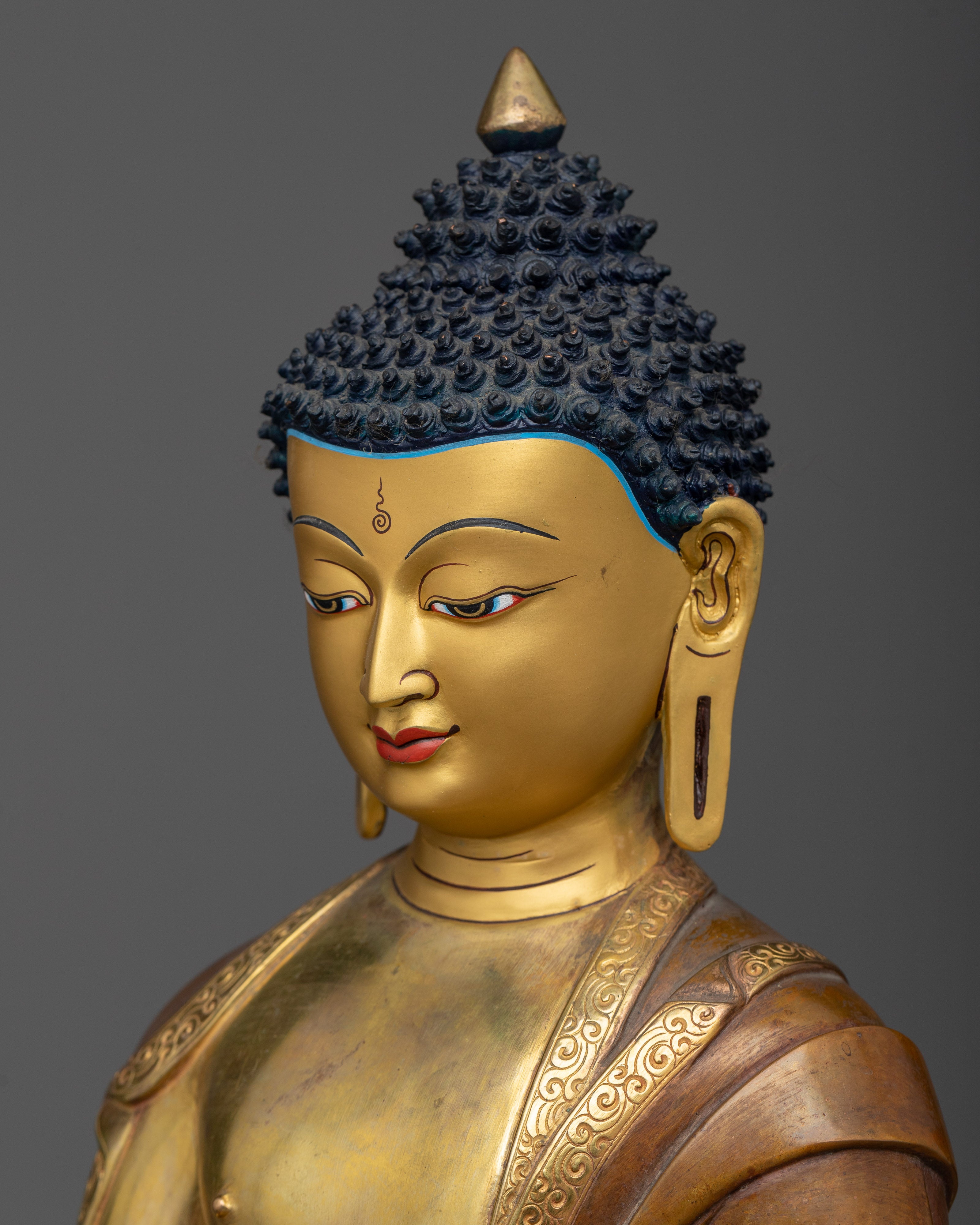 The Healing Medicine Buddha Sadhana Sculpture | A Beacon of Wellness and Serenity