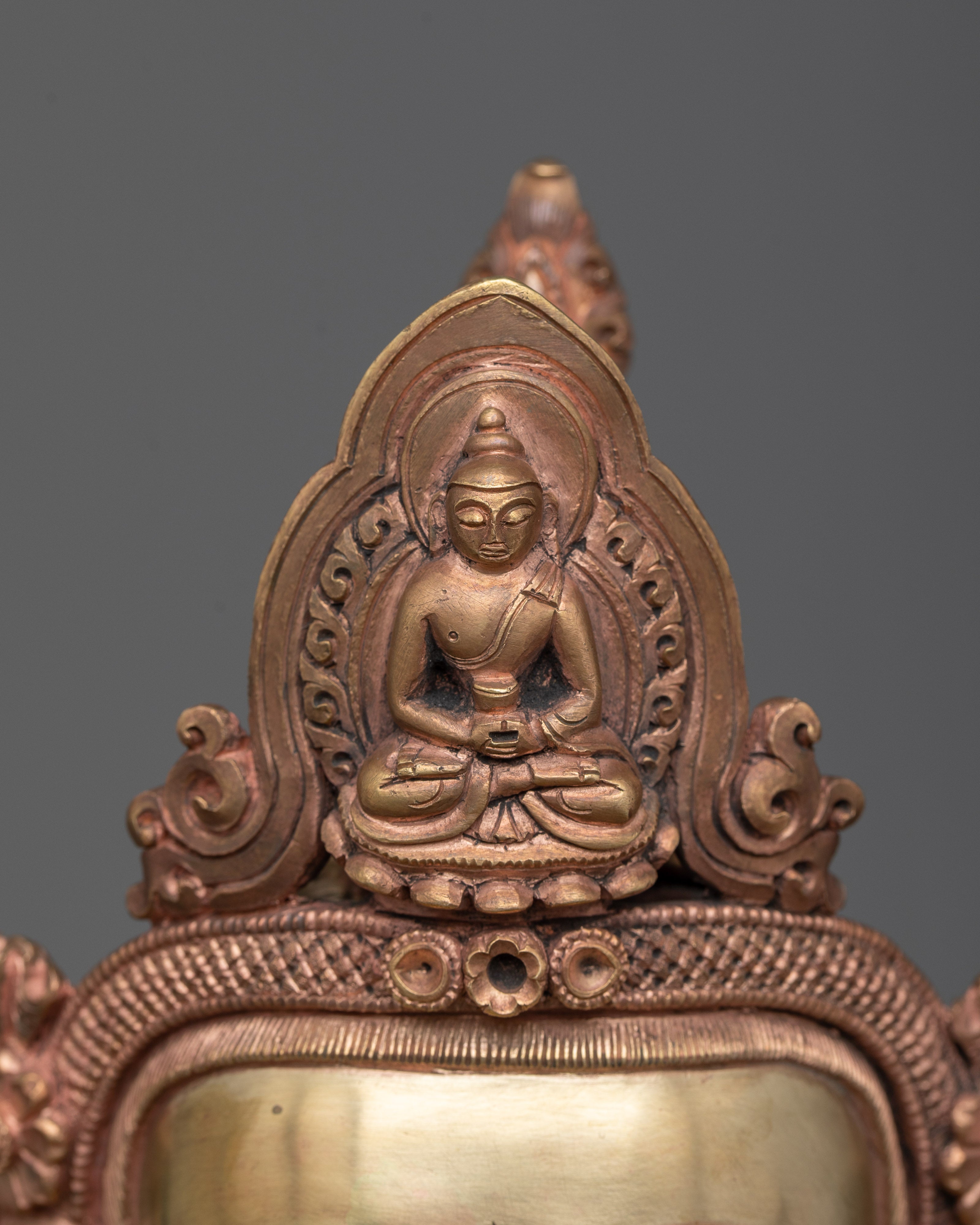 Two-Armed Chenrezig Statue | Masterfully Hand-carved Sculpture