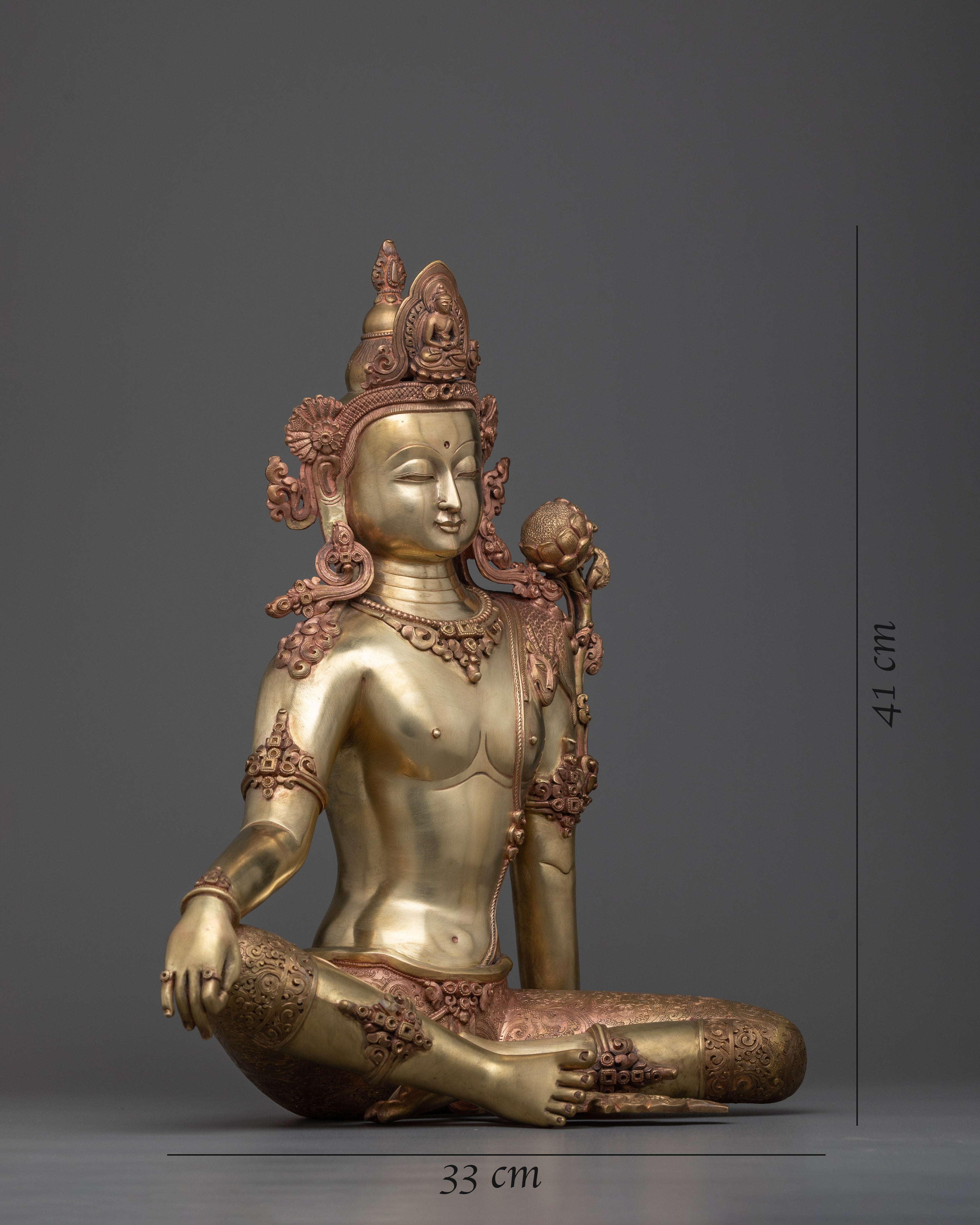 Two-Armed Chenrezig Statue