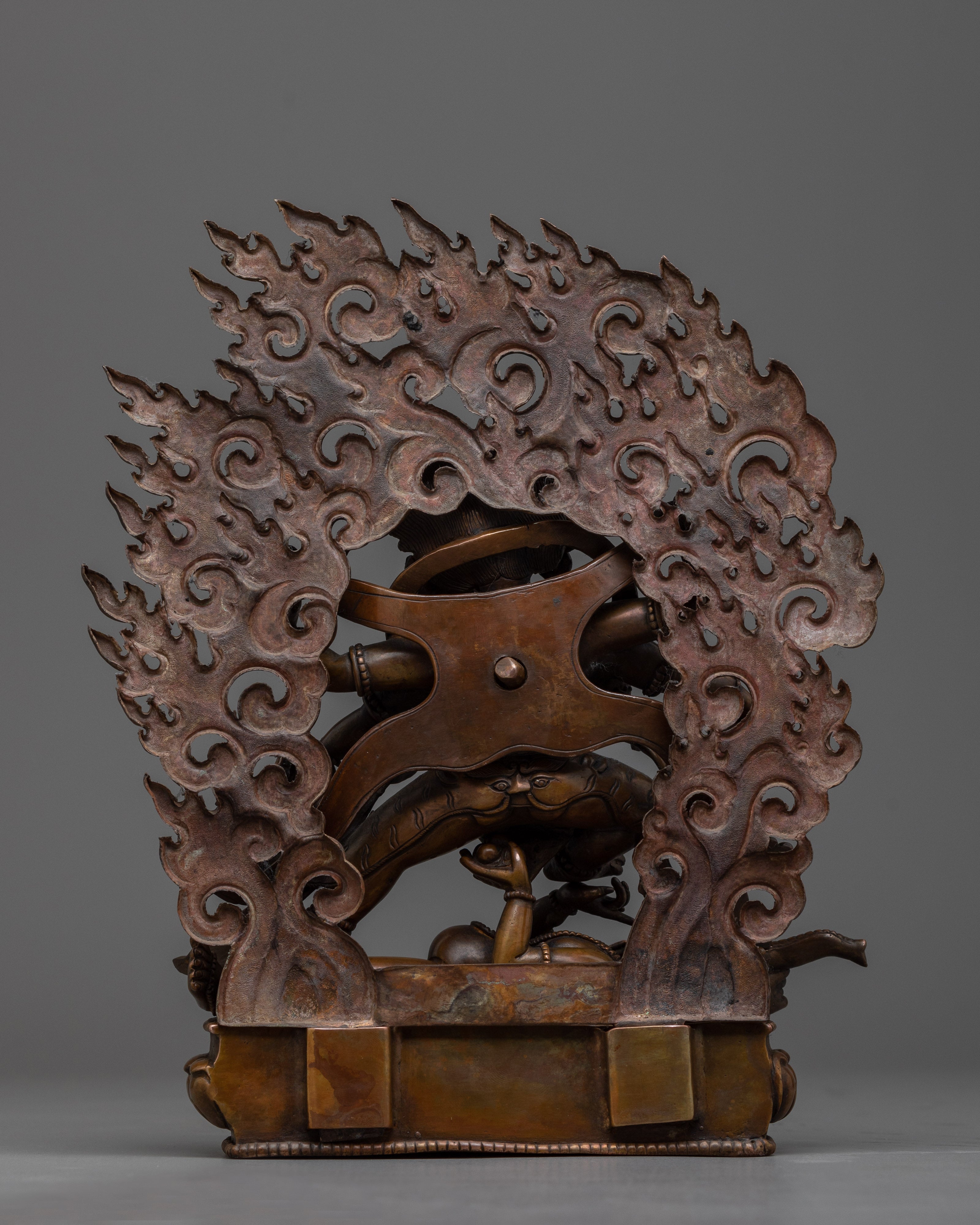 Six Armed Mahakala Sculpture