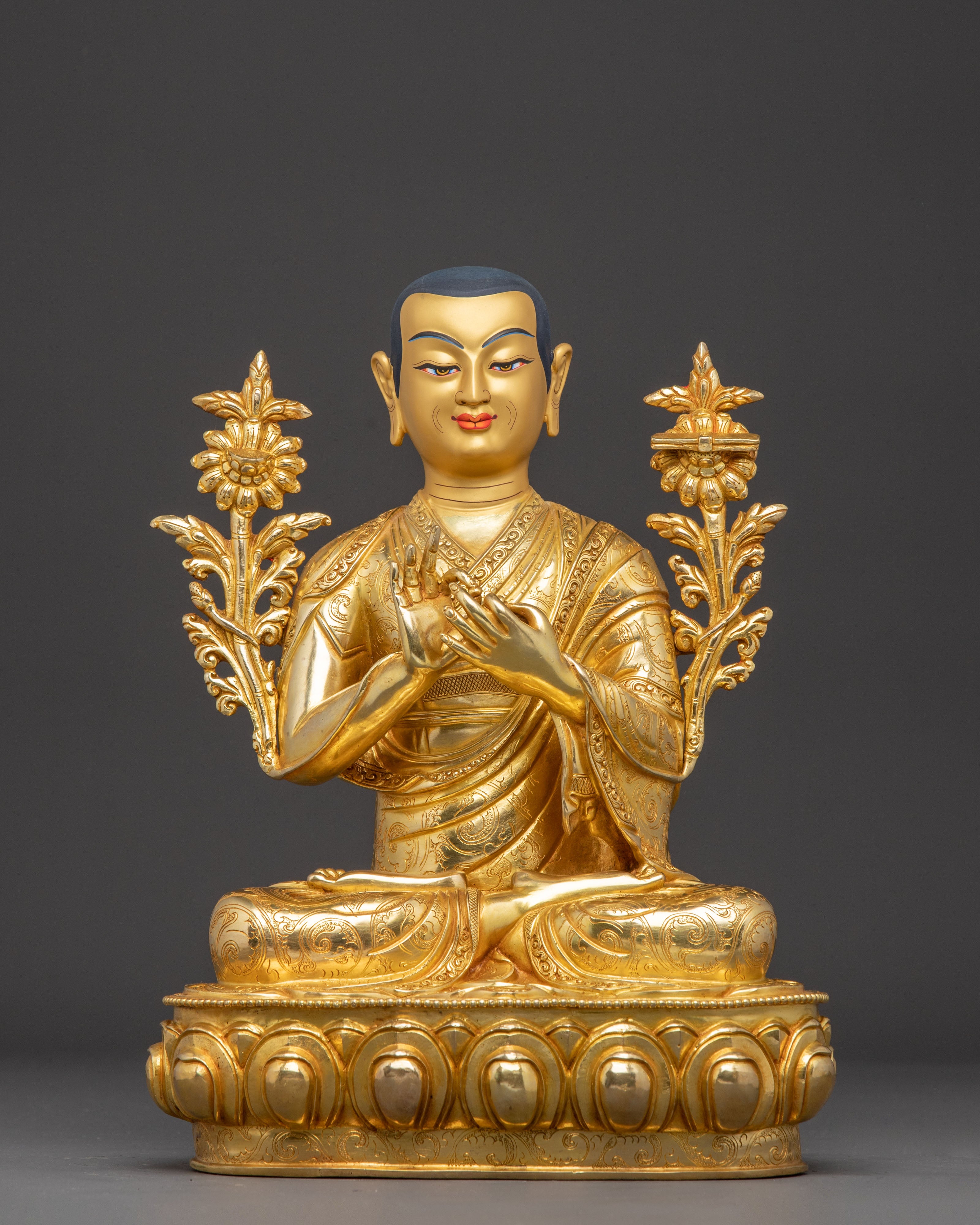 Tsongkhapa Statue Set | Tibetan Master Set