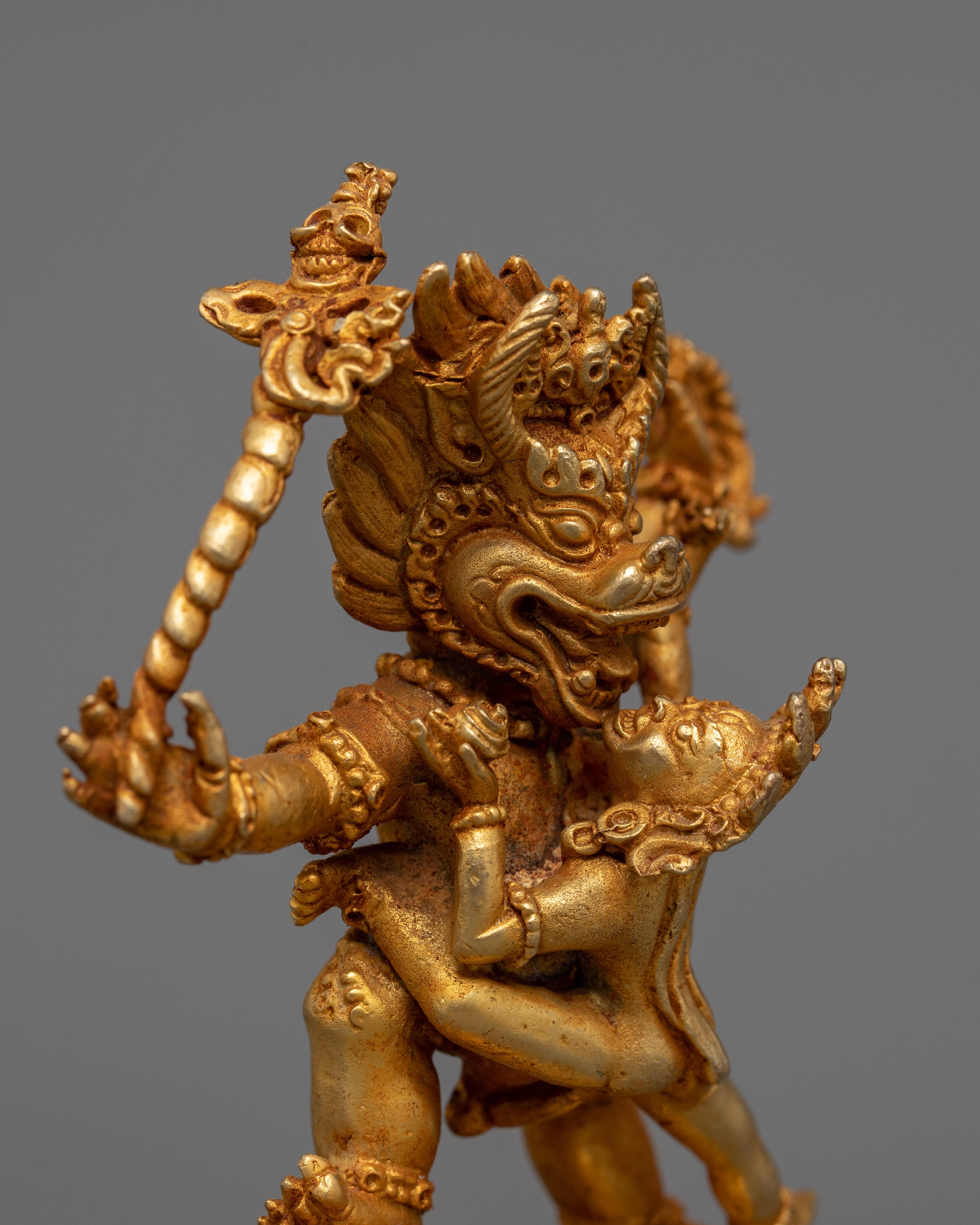 The Small Yamantaka | A Golden Beacon of Enlightened Transformation