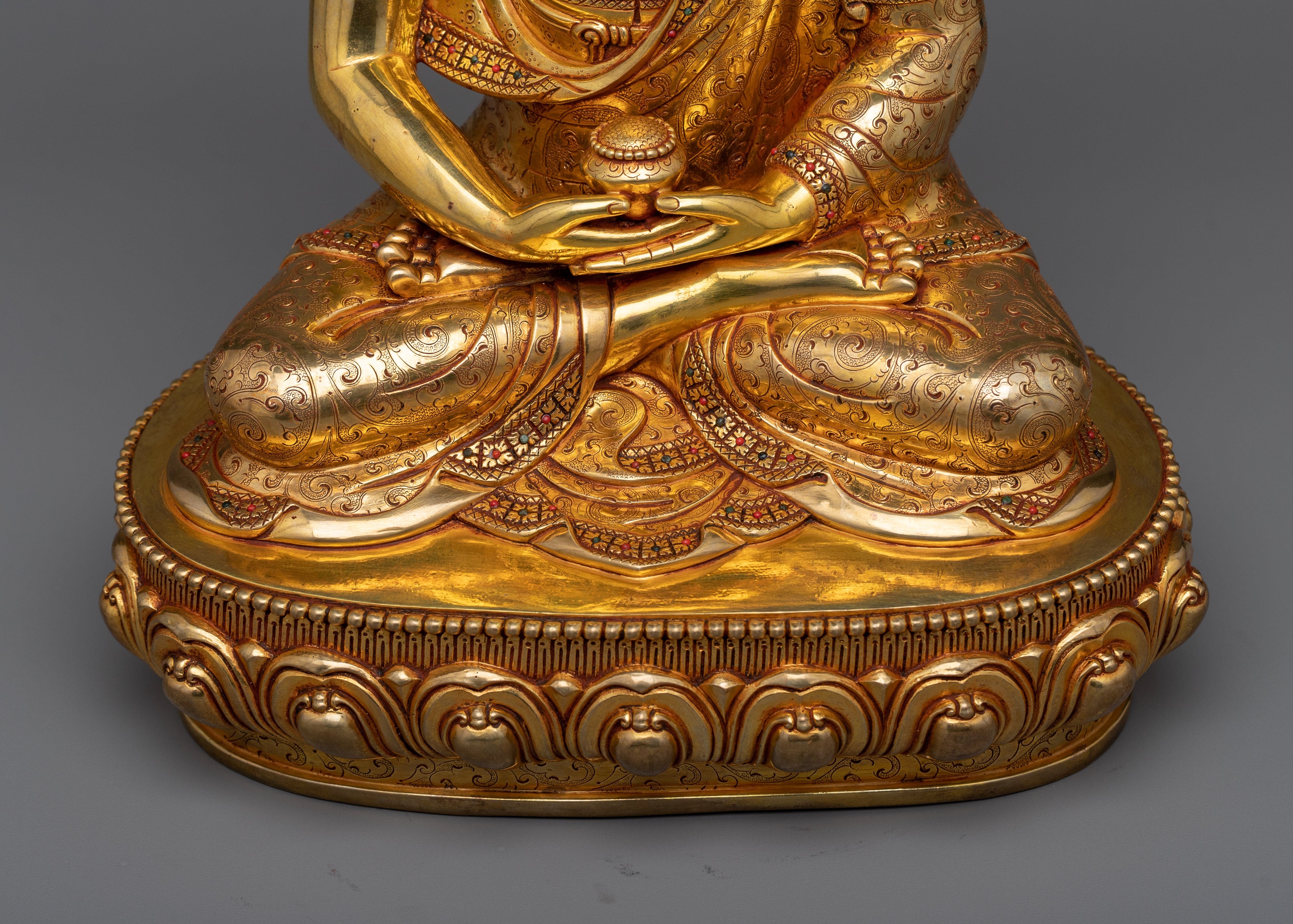 Amitabha Buddha of Pure Land Statue | Handmade in Nepal
