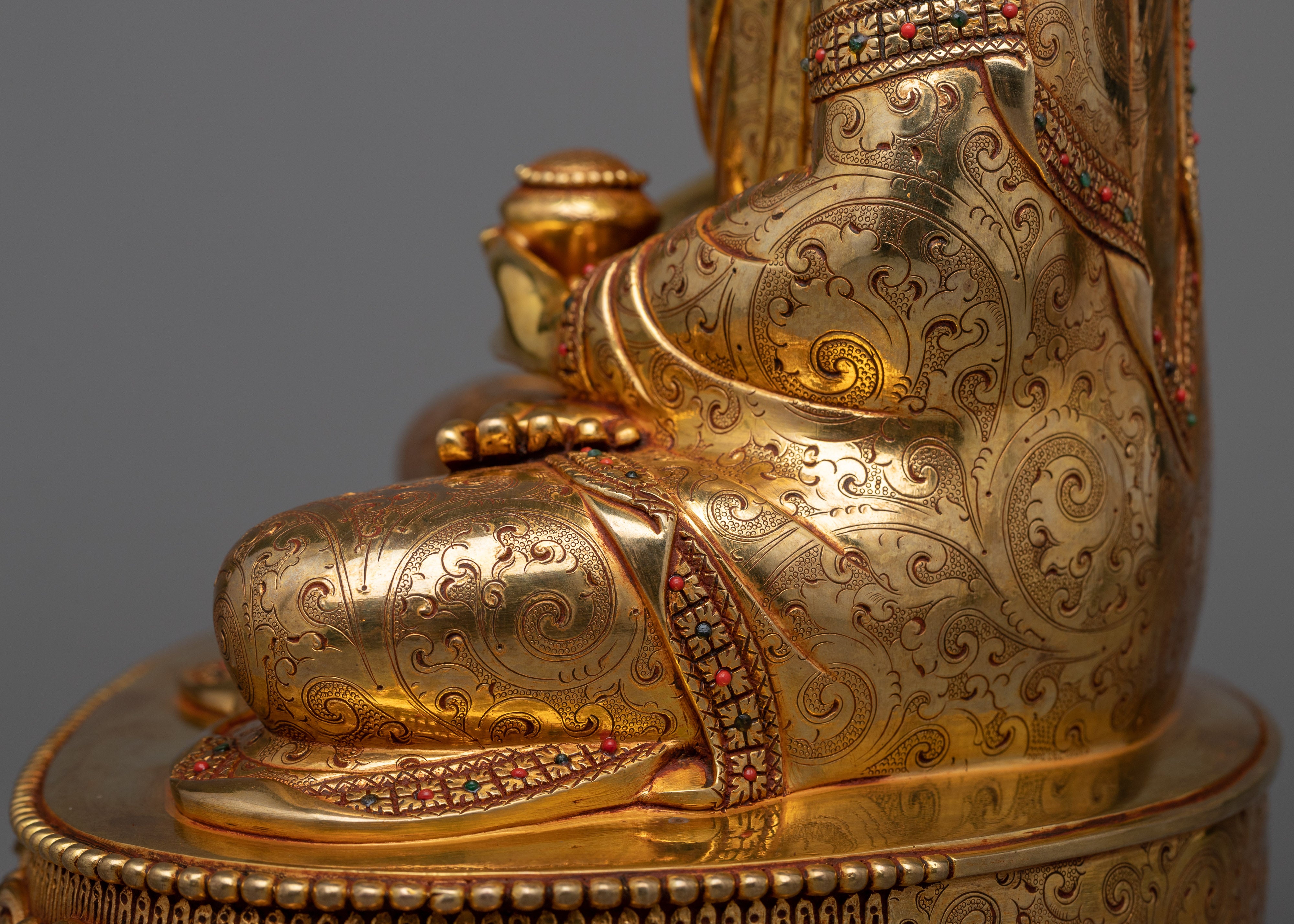 Amitabha Buddha of Pure Land Statue | Handmade in Nepal