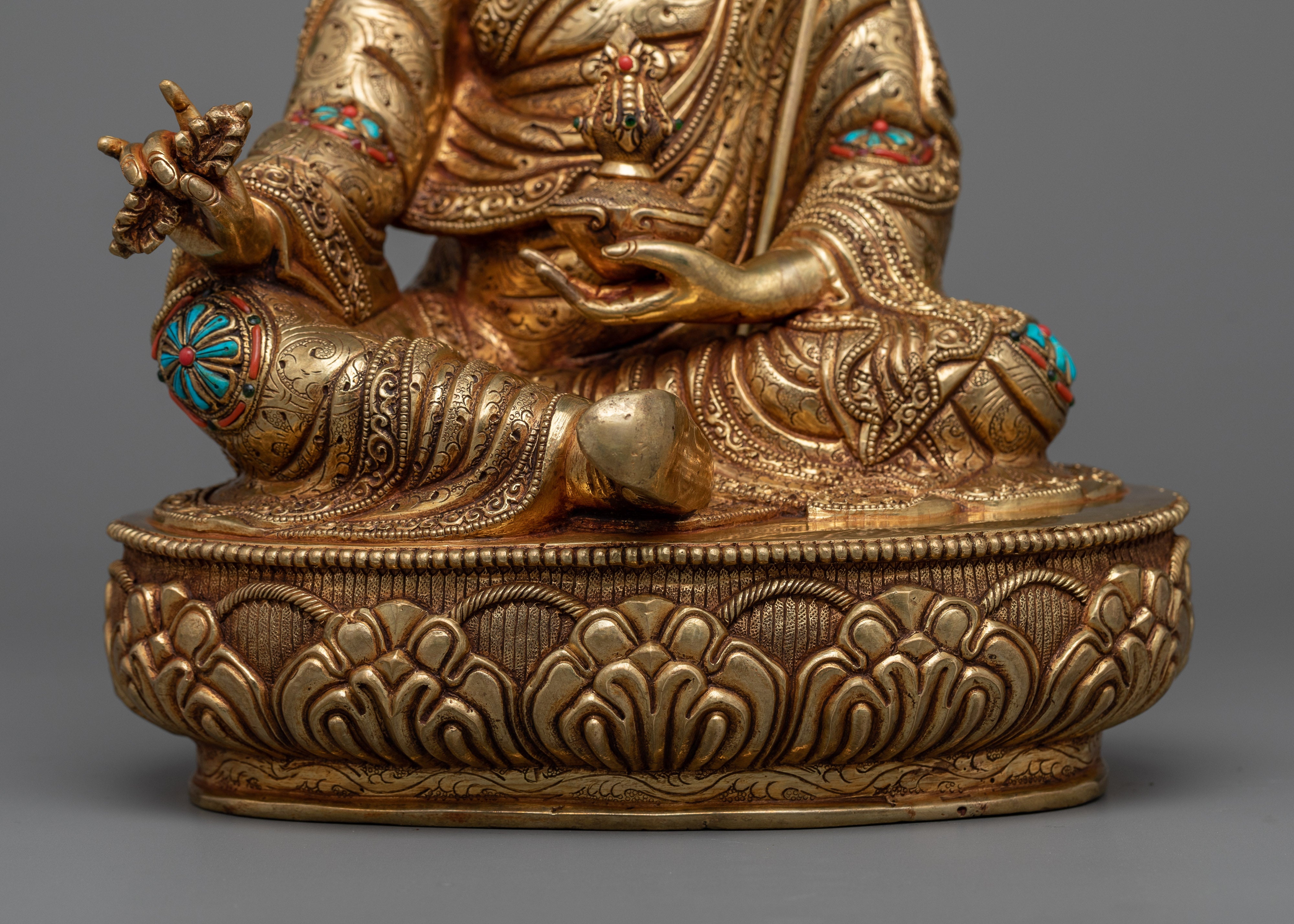 Guru Rinpoche Handmade Statue | Guru Padmasambhava, Lotus Born Master