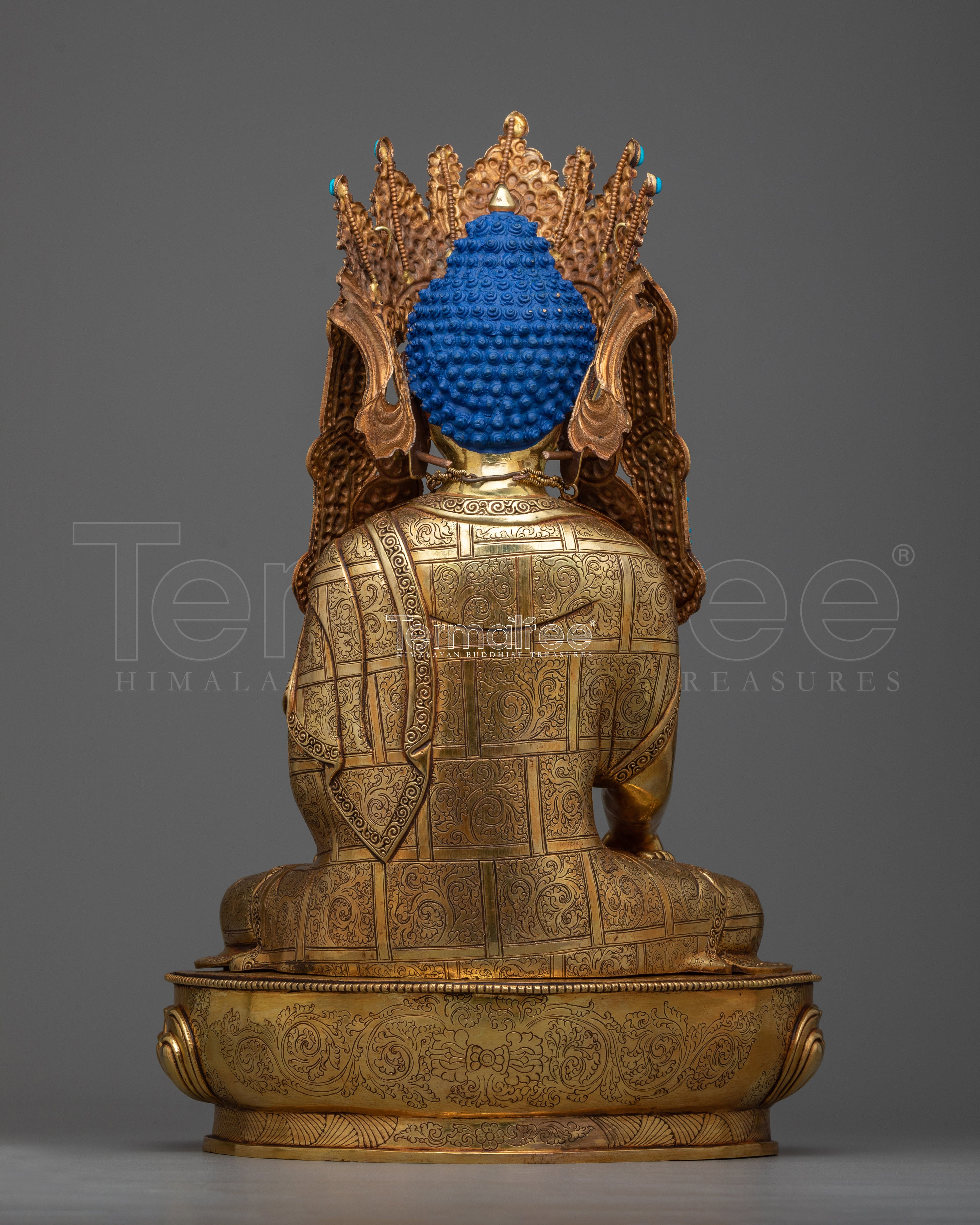 Crown Shakyamuni Buddha Statue | 19 Inch Beautiful Work of Art
