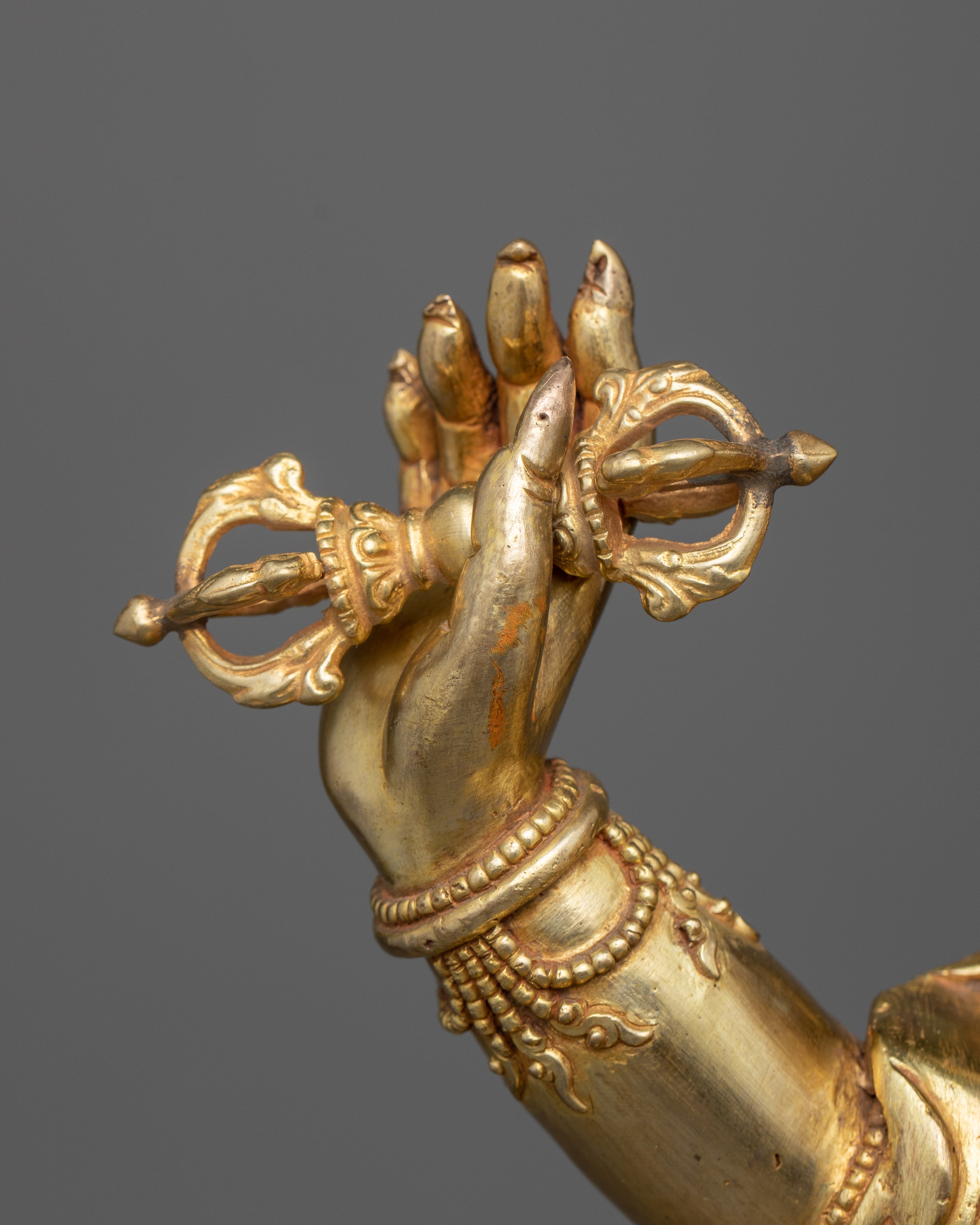 Vajrapani Buddhist Savior Statue | The Thunderbolt-bearing Bodhisattva