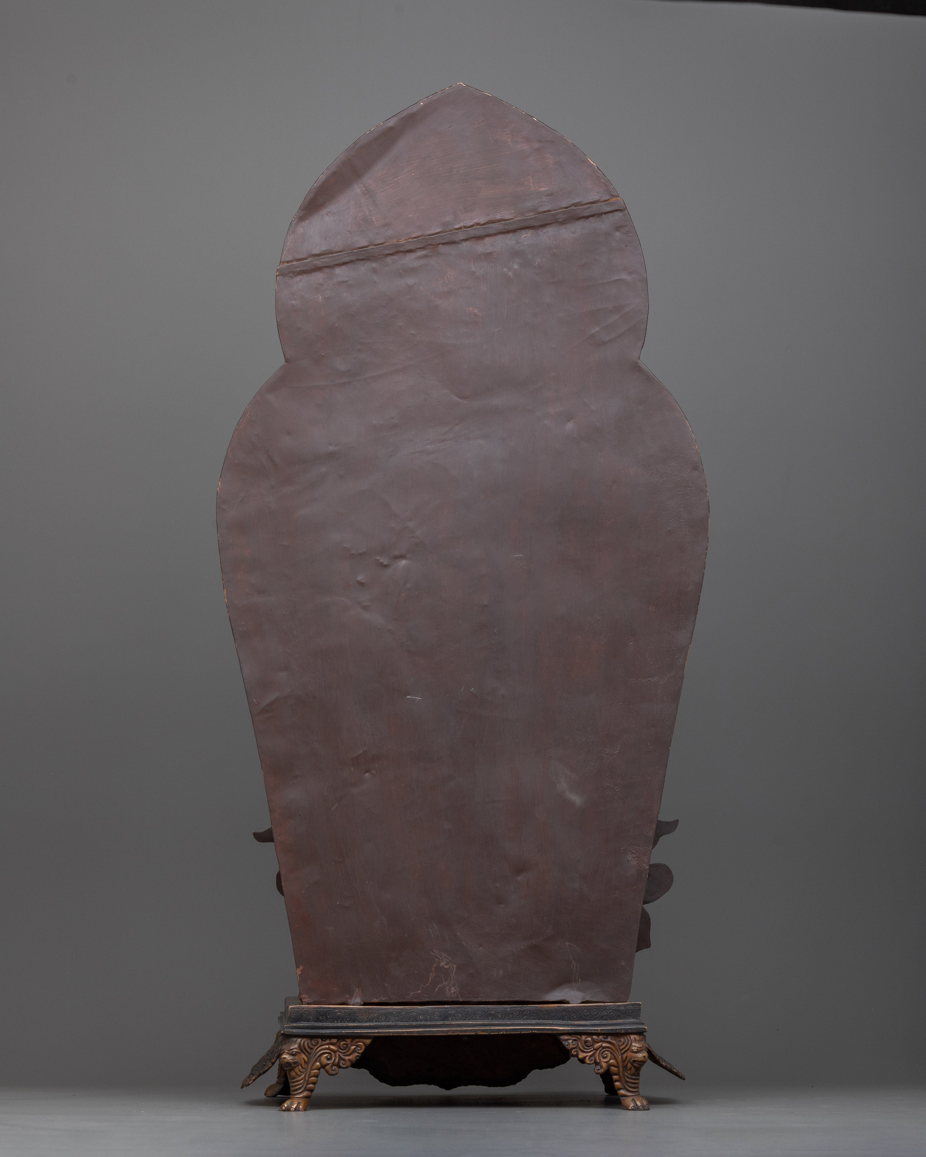 Large Standing Chenrezig Statue