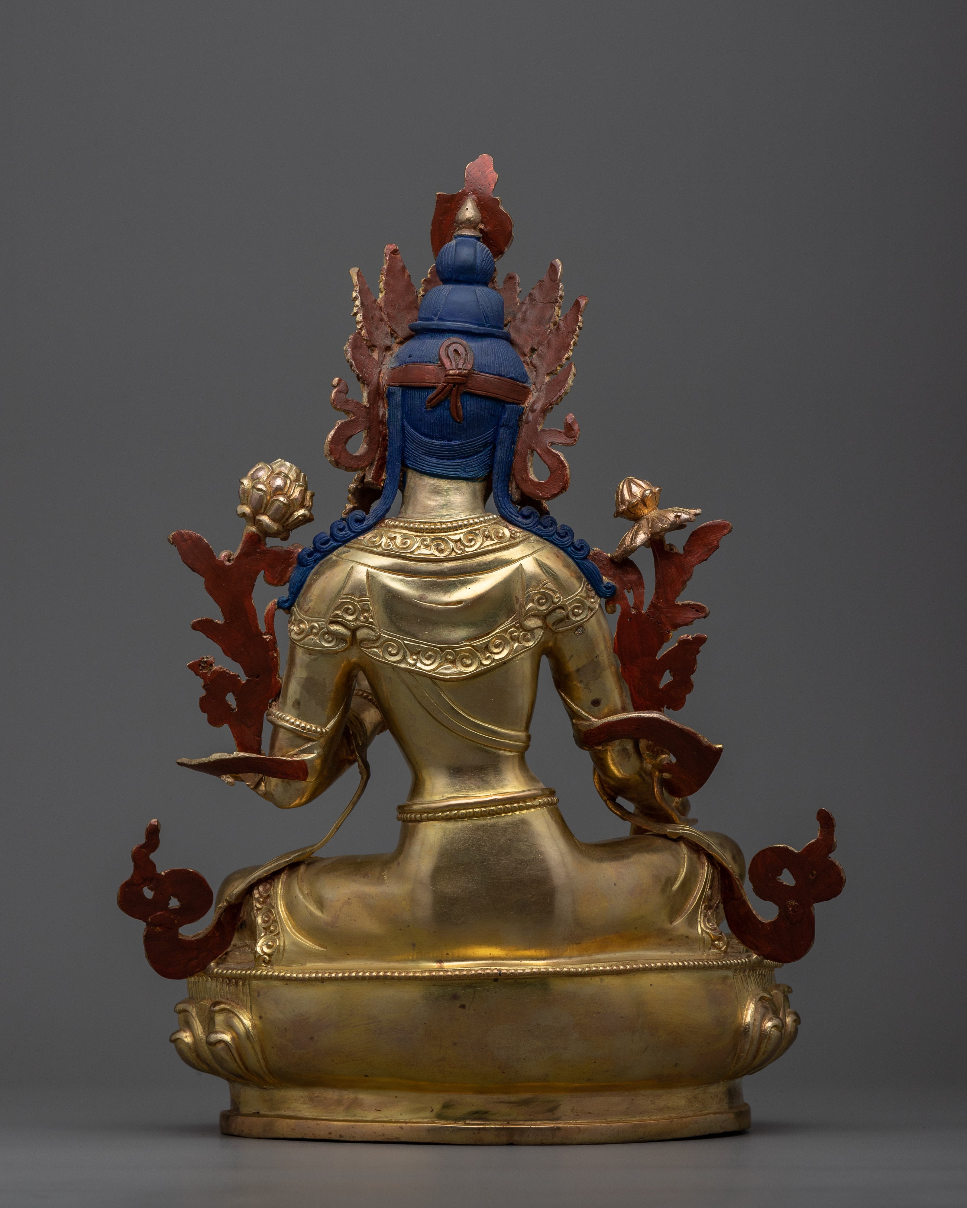 Green Tara Statue for Altar