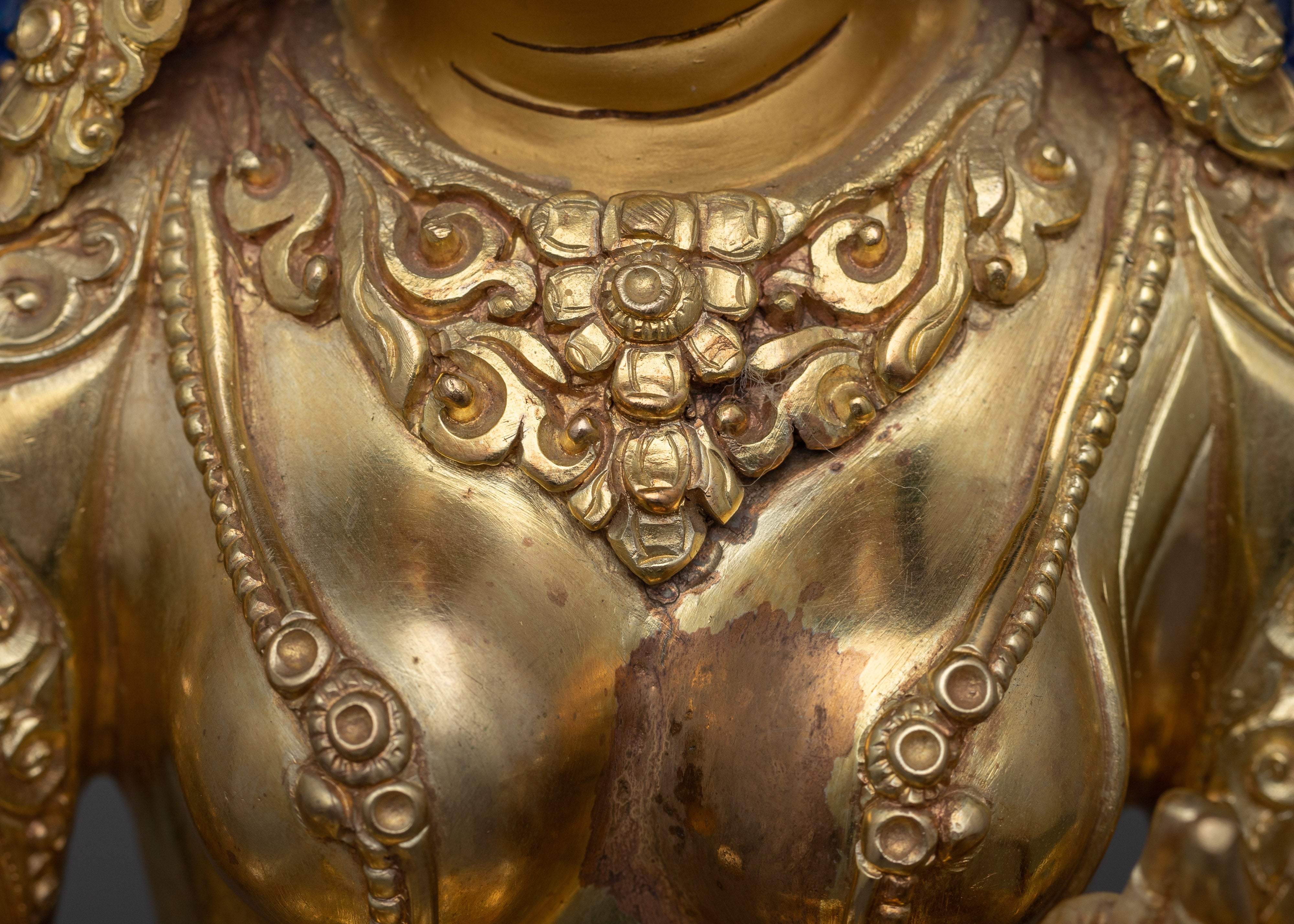 Green Tara Statue for Altar | Companionate Deity, Female Buddha