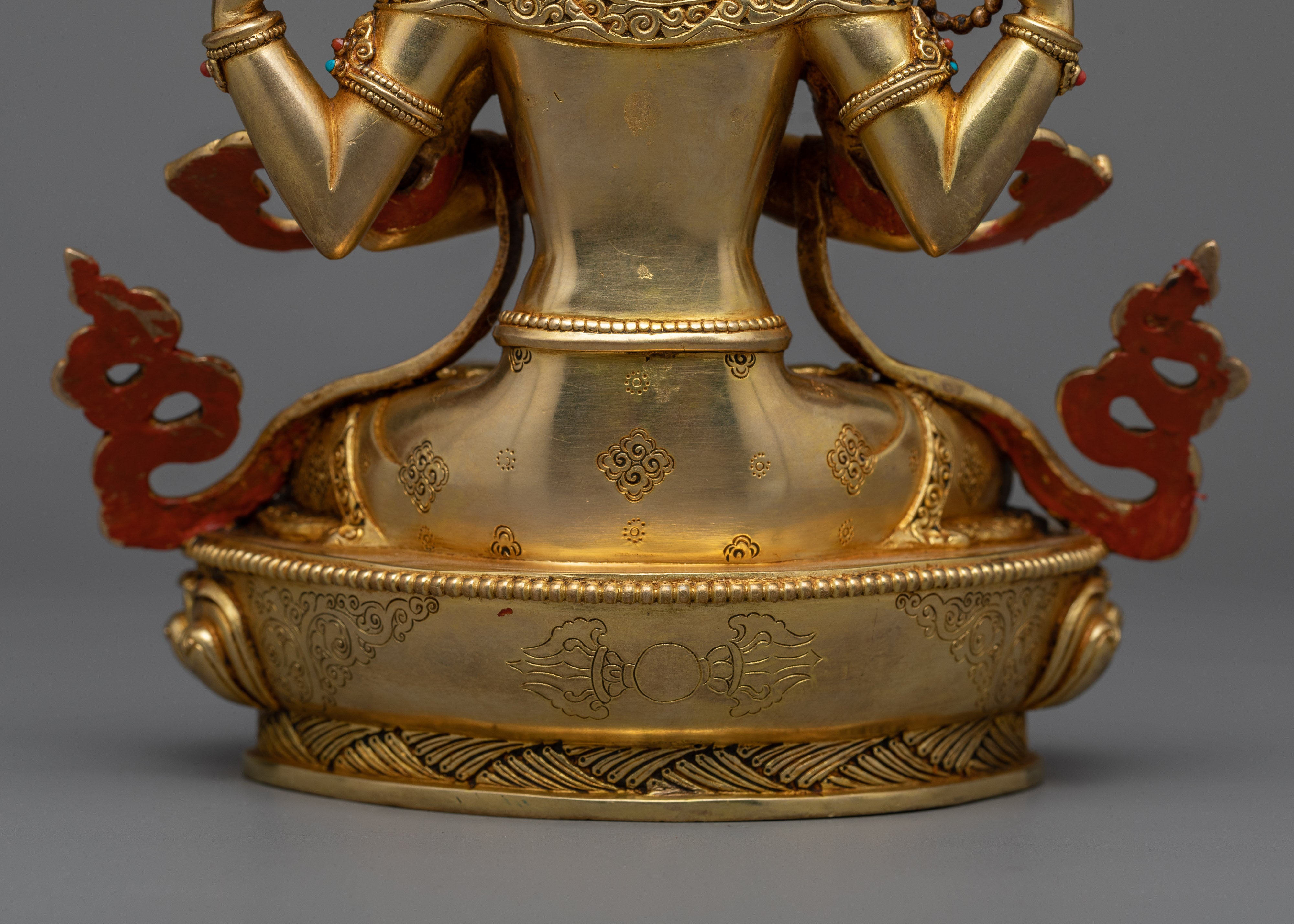 Radiant Chengresi Sculpture | A Premium Beacon of Compassion