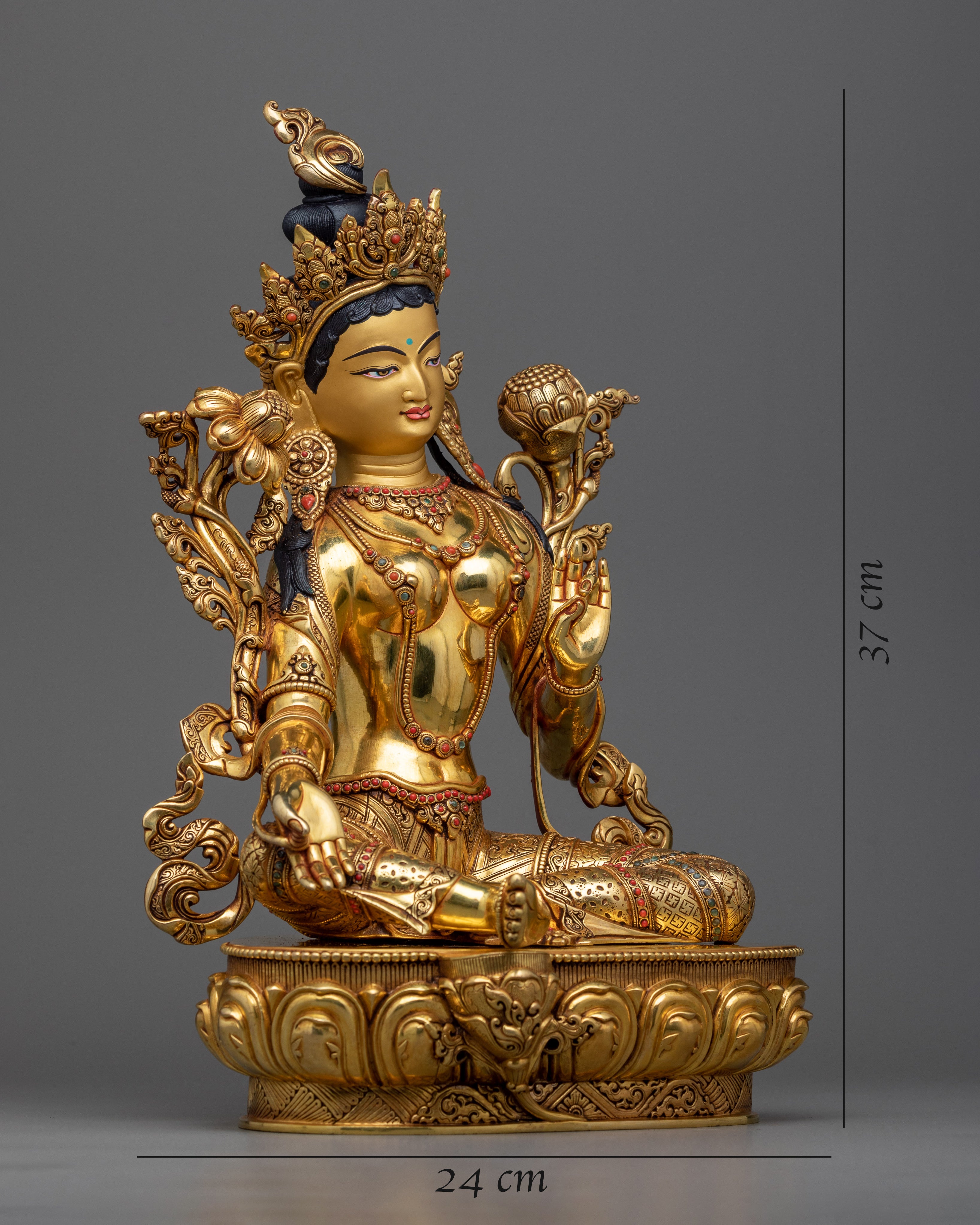 Premium Quality Green Tara Statue