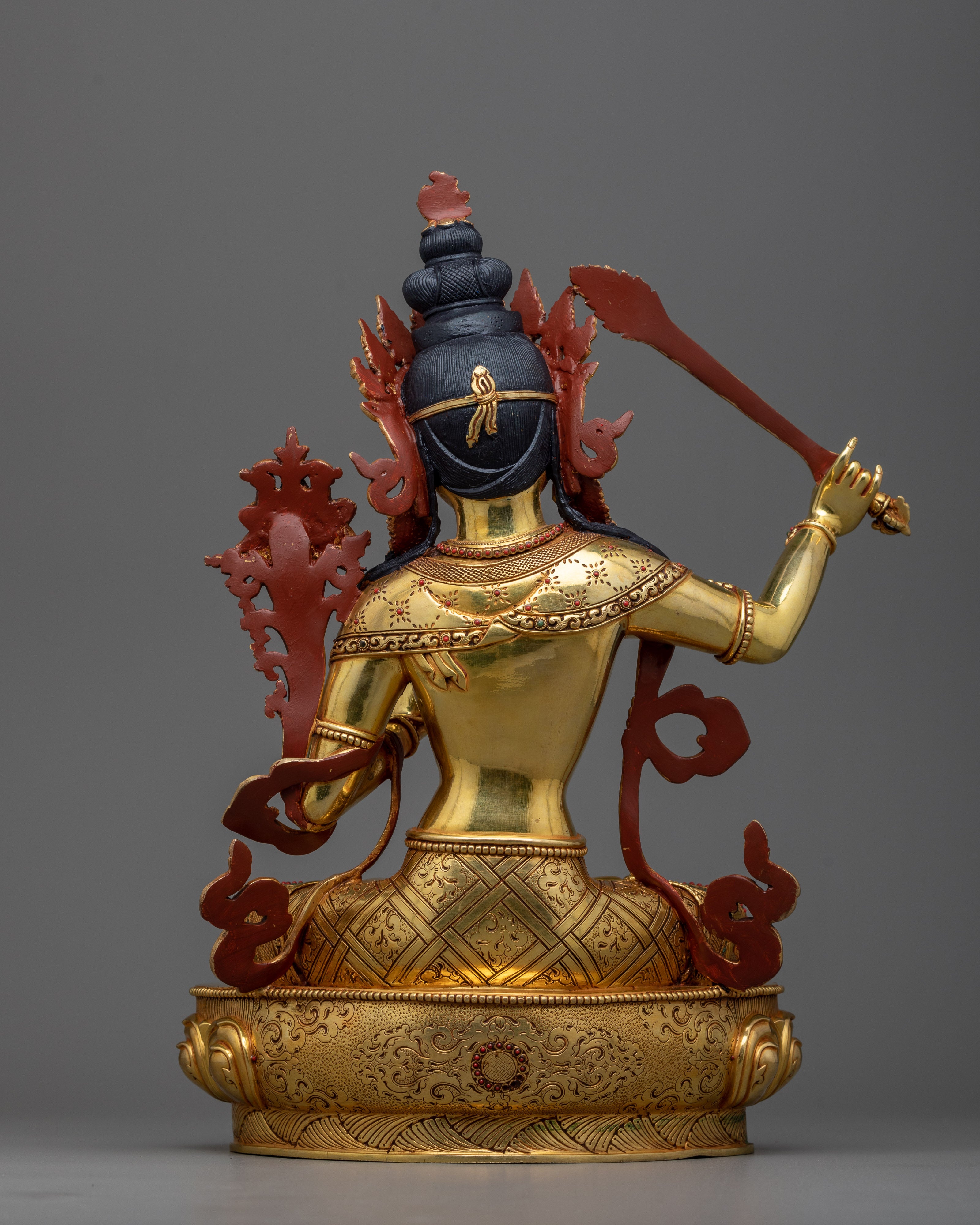 Radiant Manjushri Buddha Statue | A Epitome of Wisdom and Grace