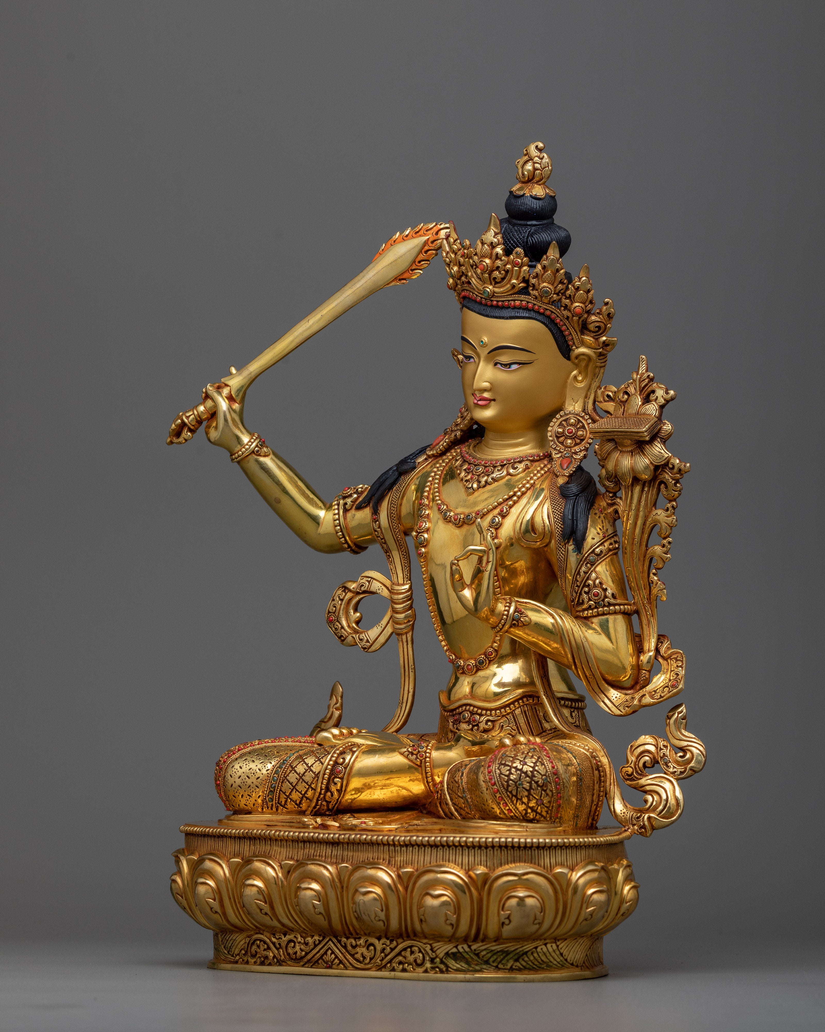 manjushri buddha statue