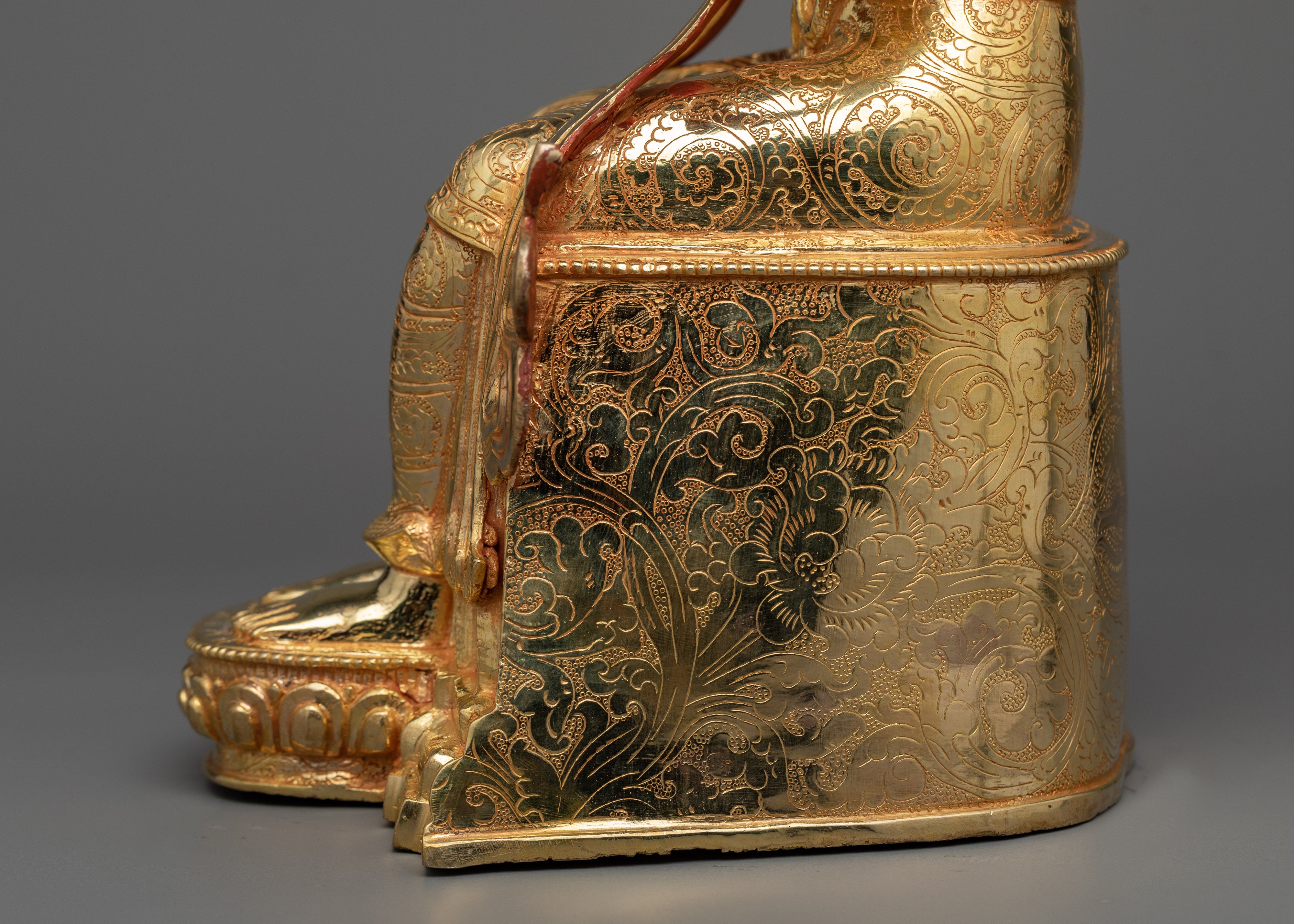 Harmonious Maitreya Buddha Statue for Mantra Recitations | Traditional Sacred Sculpture