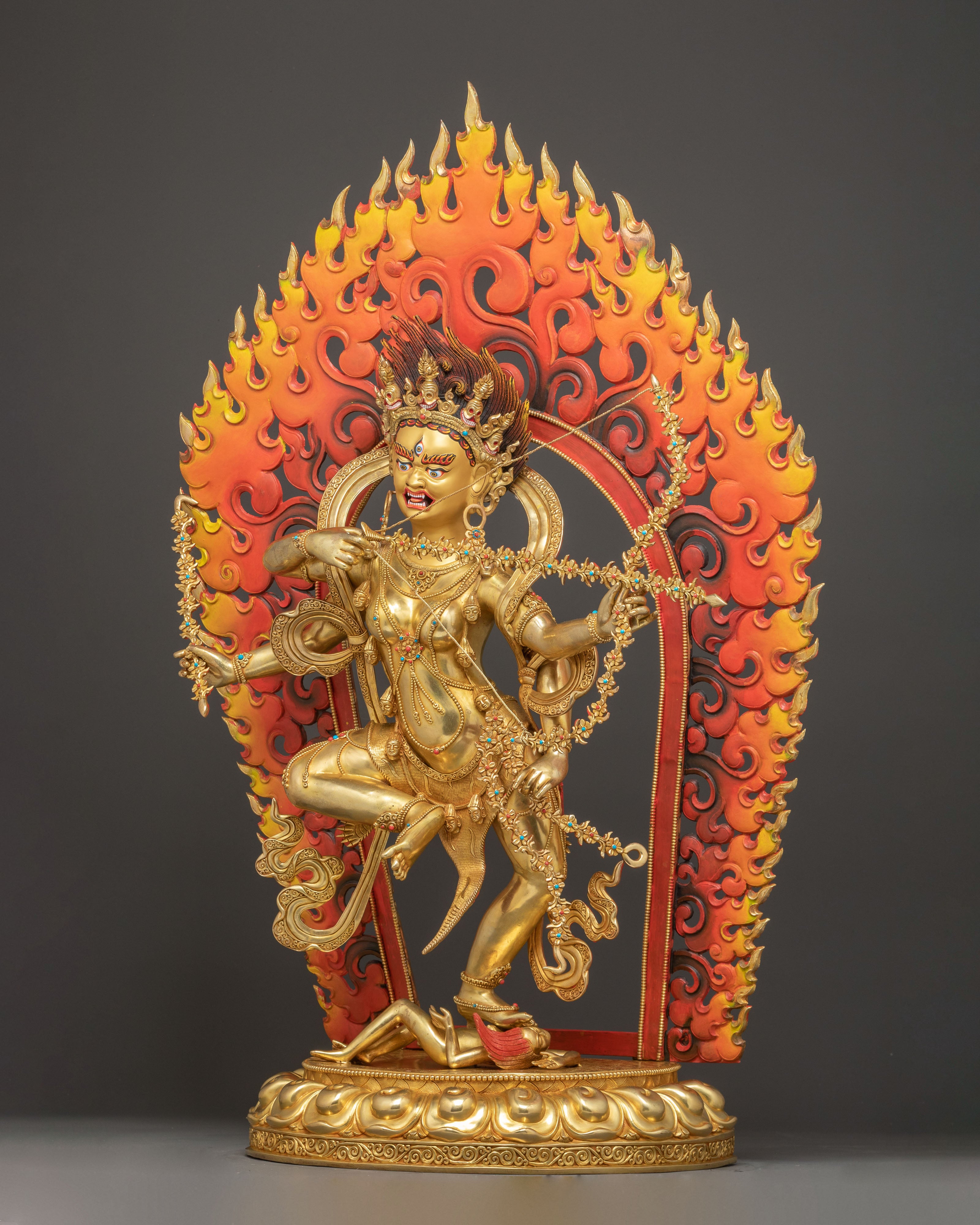 Kurukulla Sculpture: The Goddess of Attraction | Powerful Vajrayana Deity