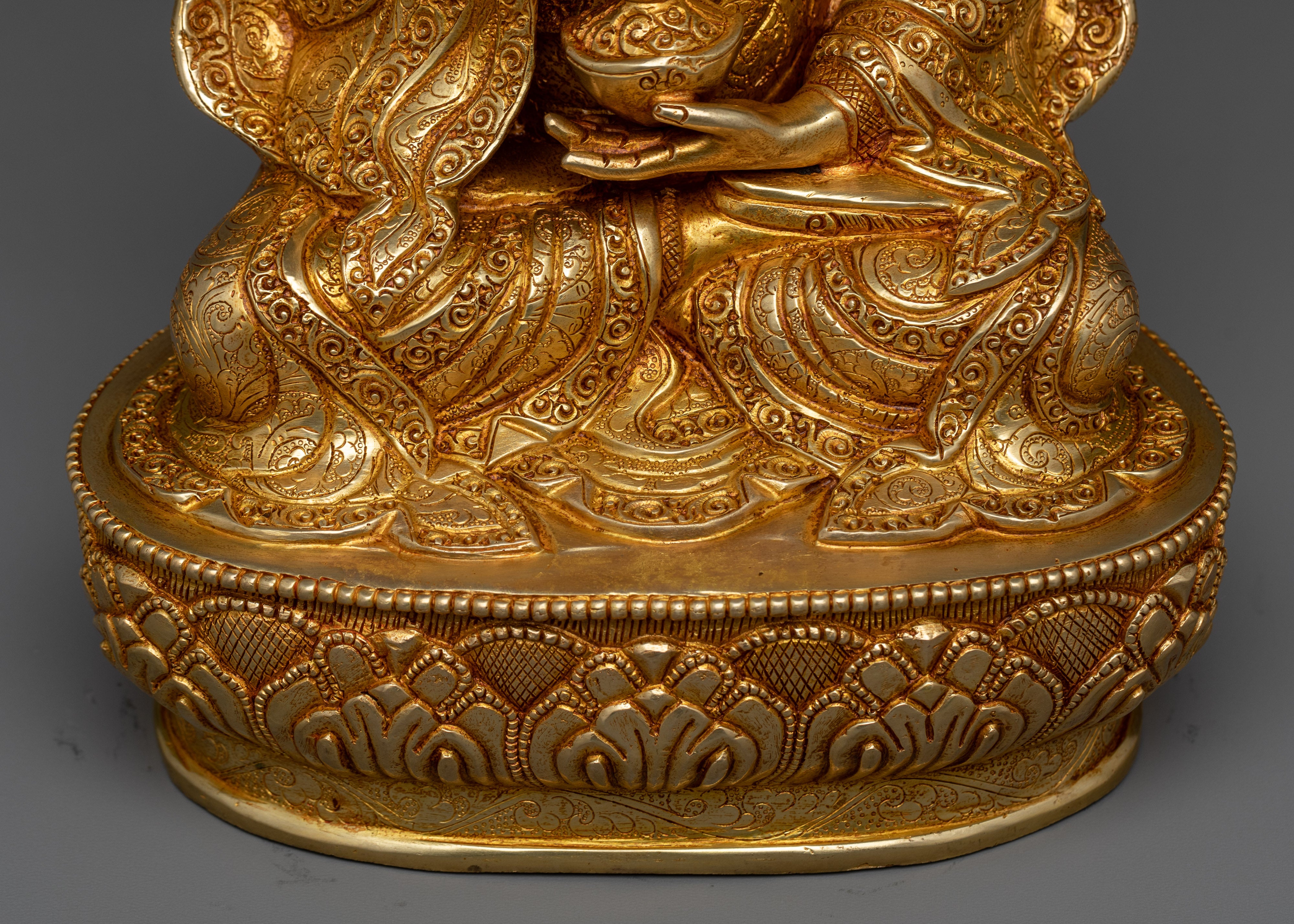 Handmade Statue for Padmasambhava Temple | Exquisite Guru Rinpoche Creation