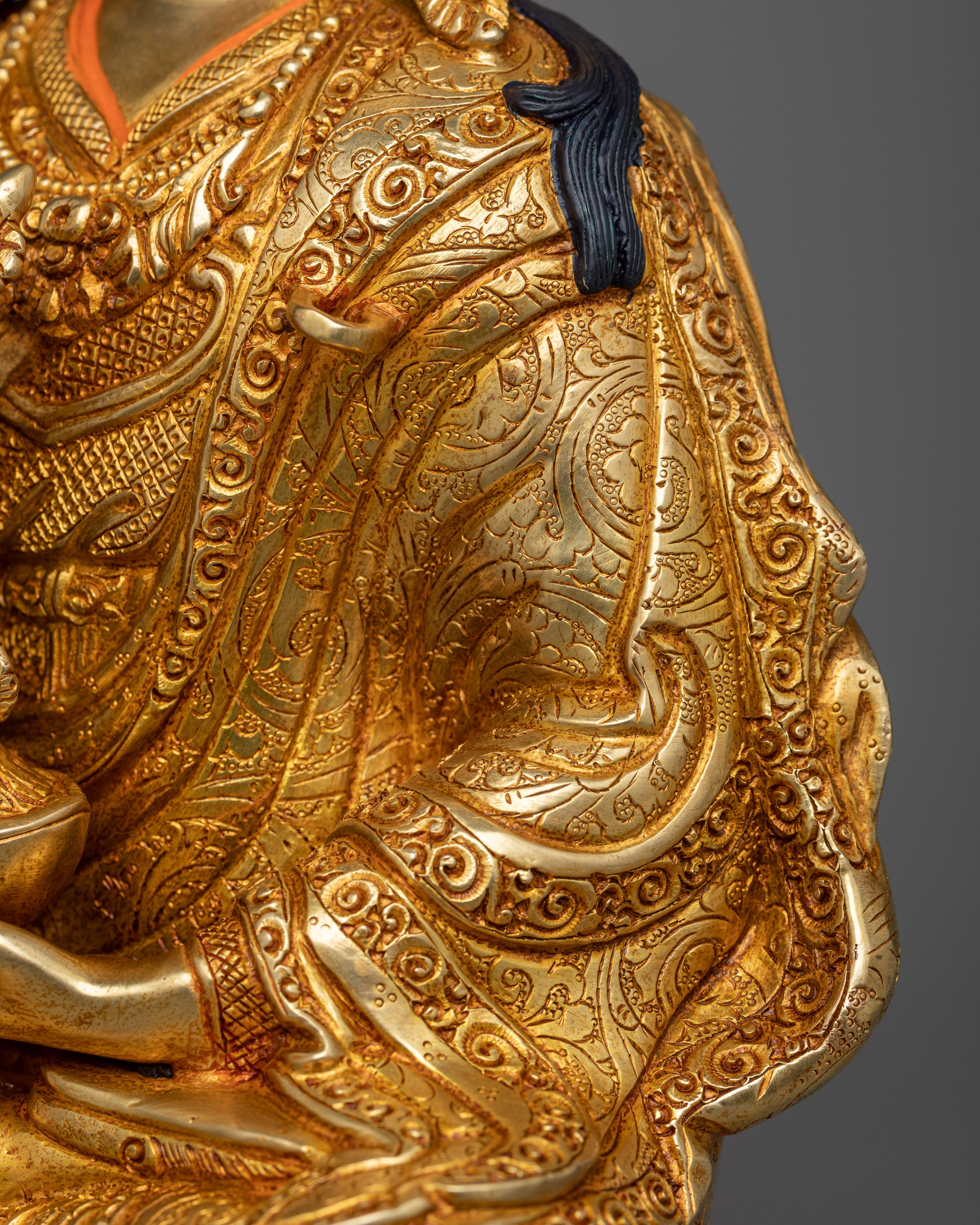 Handmade Statue for Padmasambhava Temple | Exquisite Guru Rinpoche Creation