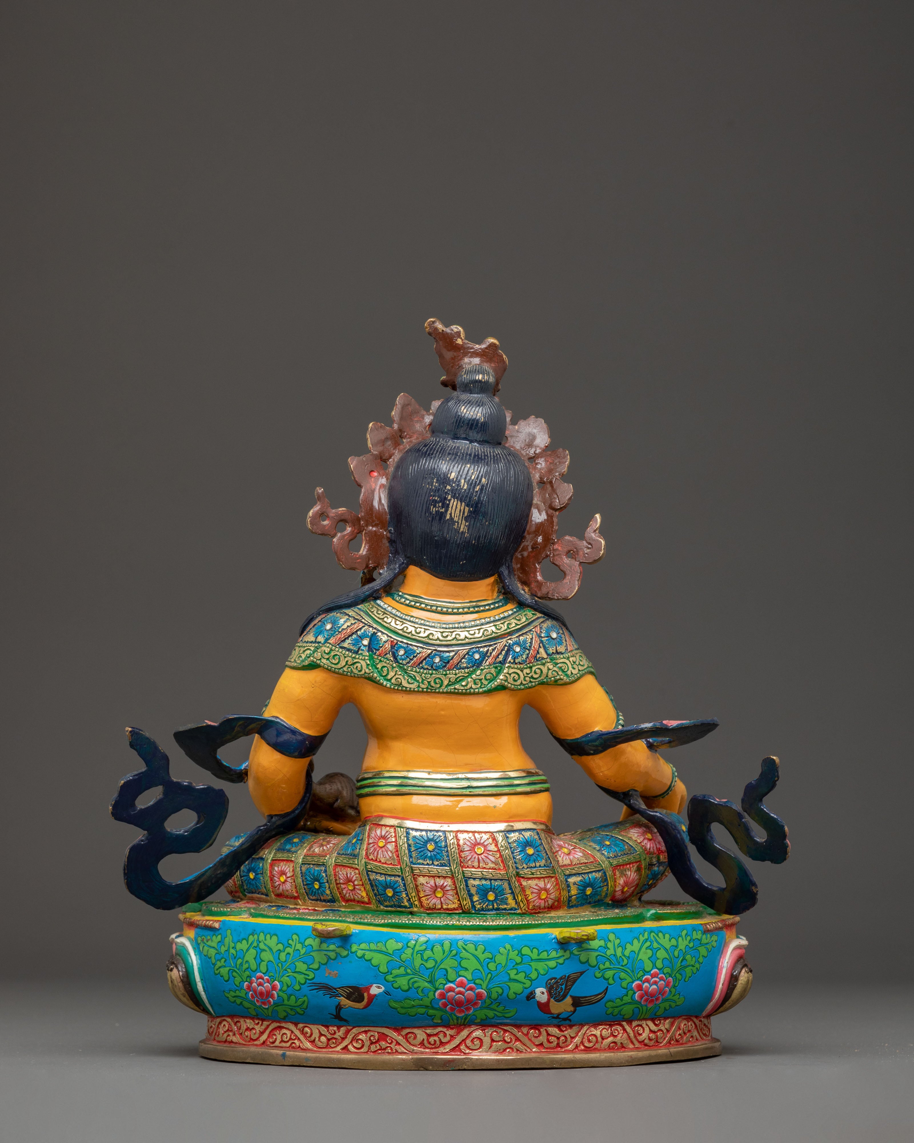 Copper Statue of Wealth Icon Dzambhala | Abundance and Prosperity