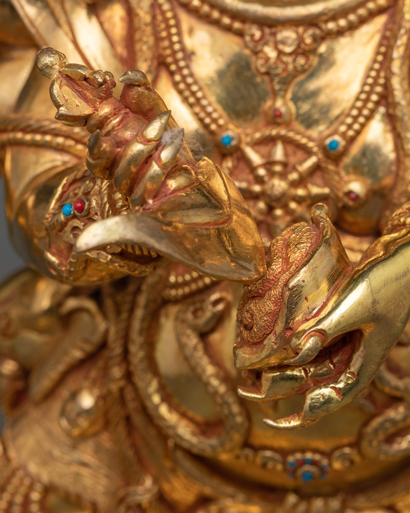 Forge a Path of Fearless Wisdom with Six-Armed Mahakala | Buddhist Sculptures