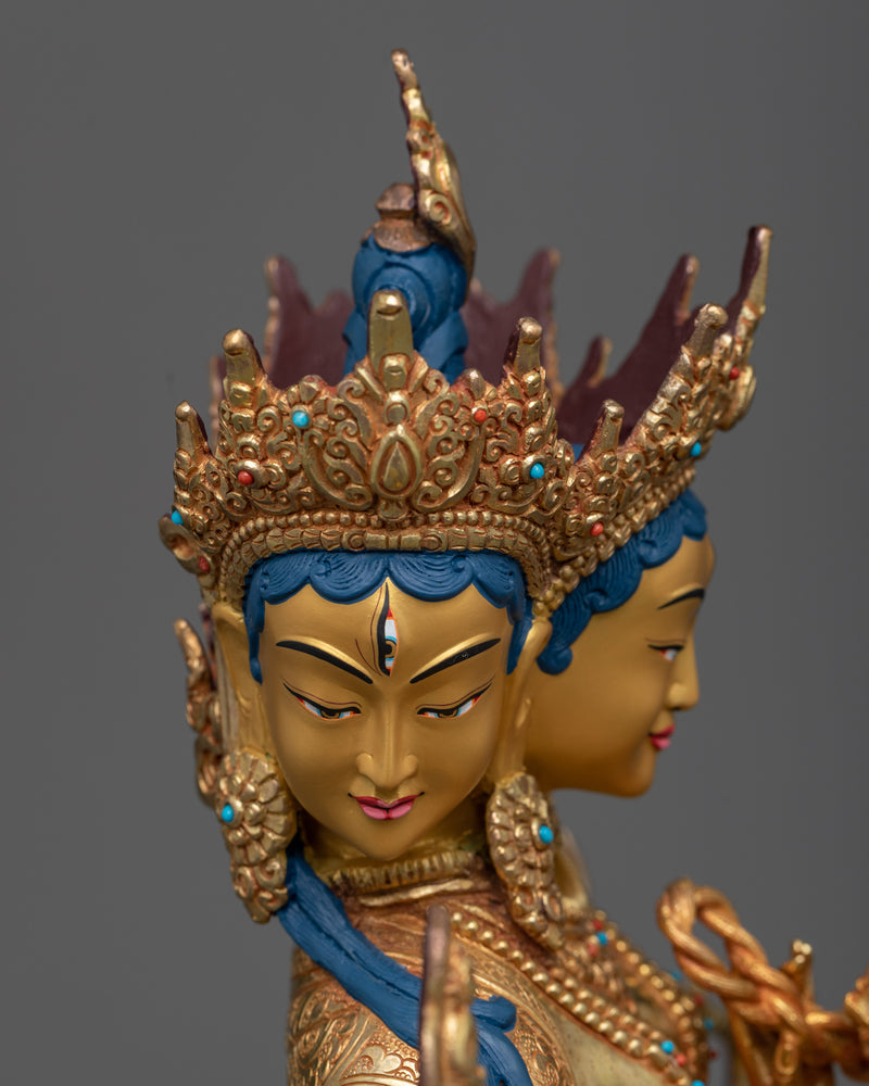 Namgyalma Deity Statue | Illuminate Your Spirit with Goddess of Longevity