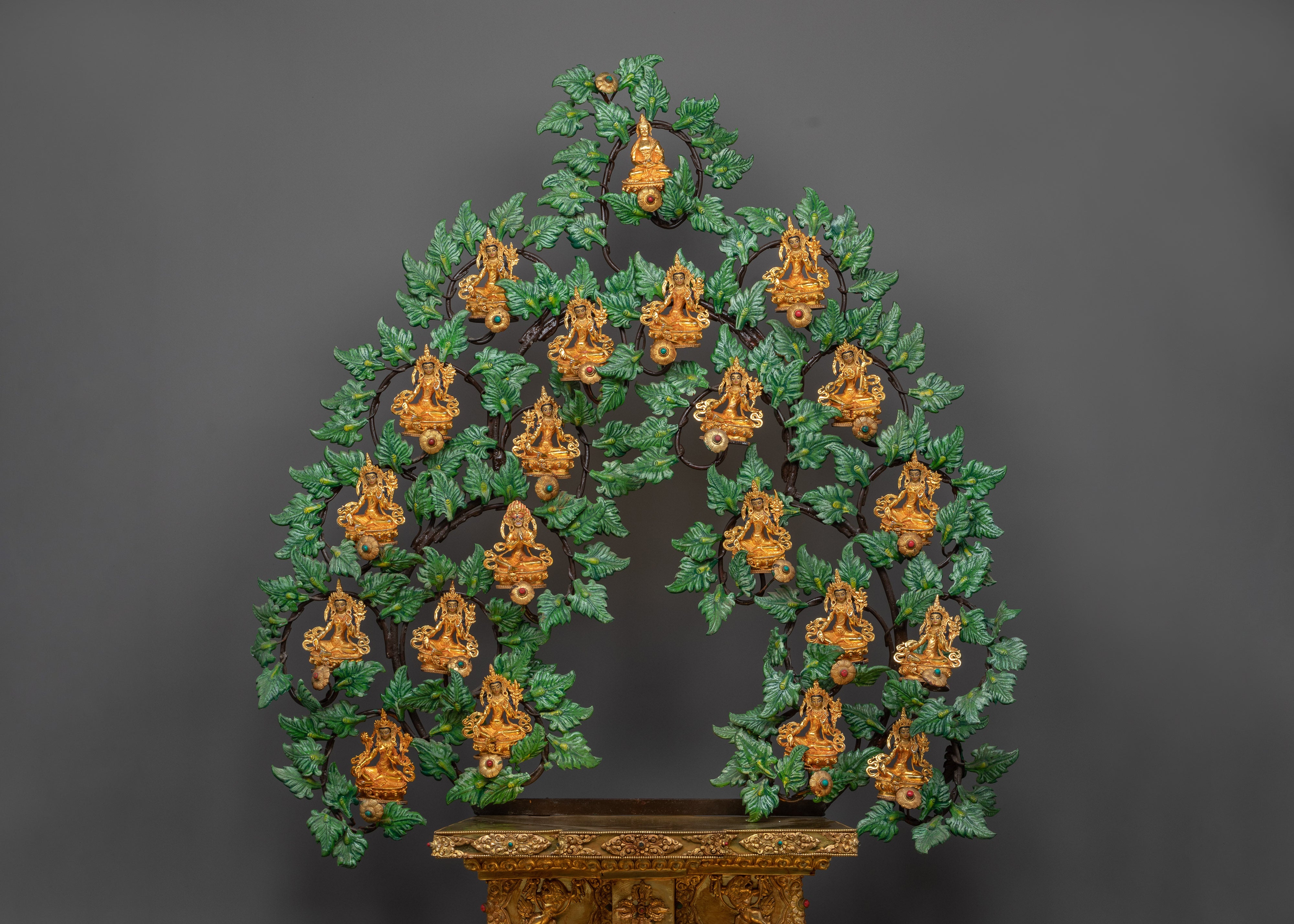 21 Tara Goddess Tree Sculpture | Unravel Spiritual Blossomin