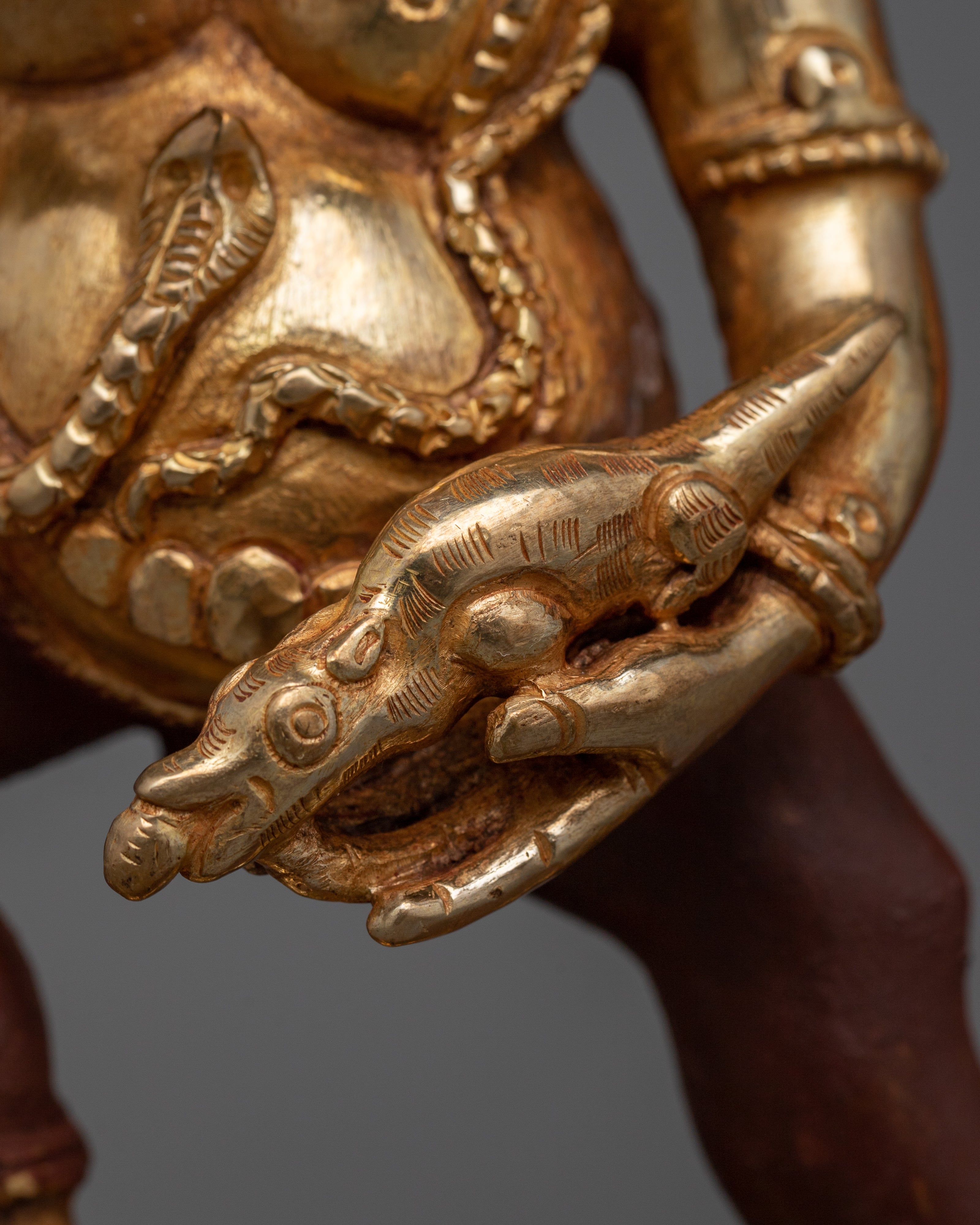 Black Jambhala Statue | God of Wealth and Prosperity