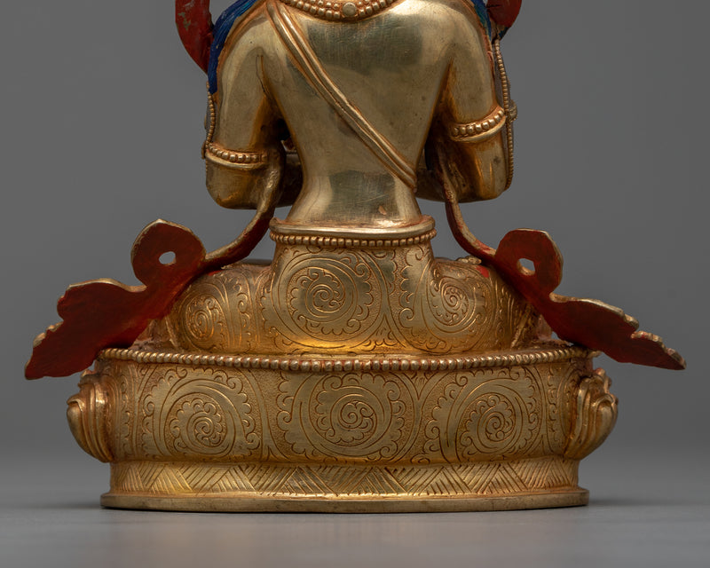 Vajradhara Crystal and Copper Statue | Unveil the Ethereal Essence